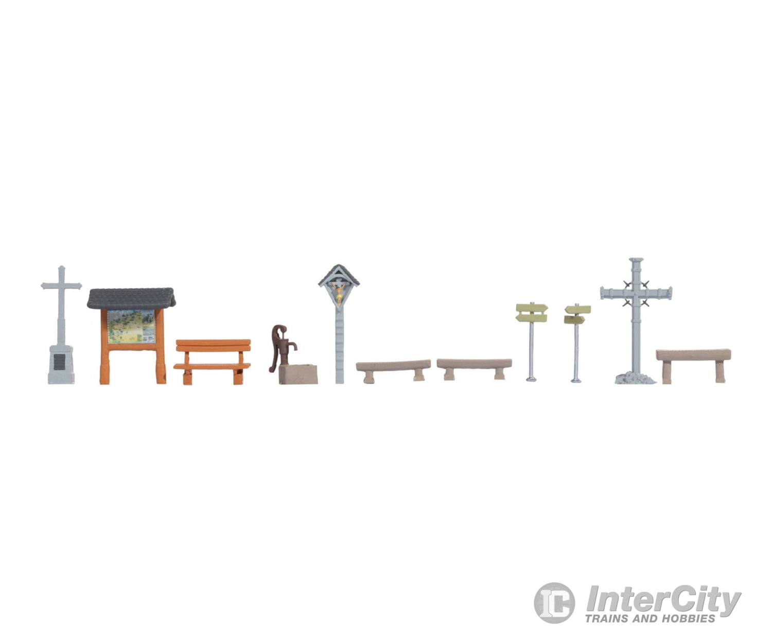 Noch 14829 HO Mountain Accessories Scenery Details