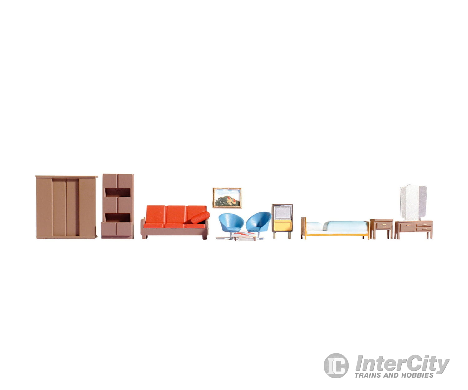 Noch 14832 HO Möbel Scenery Details