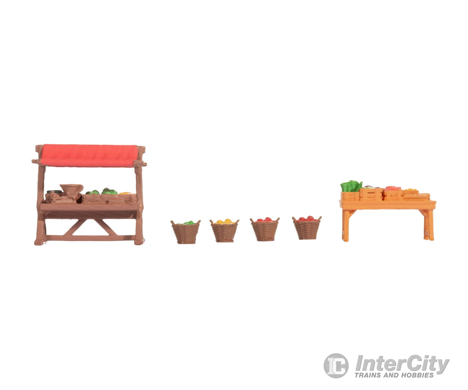 Noch 14837 HO Weekly Market Scenery Details