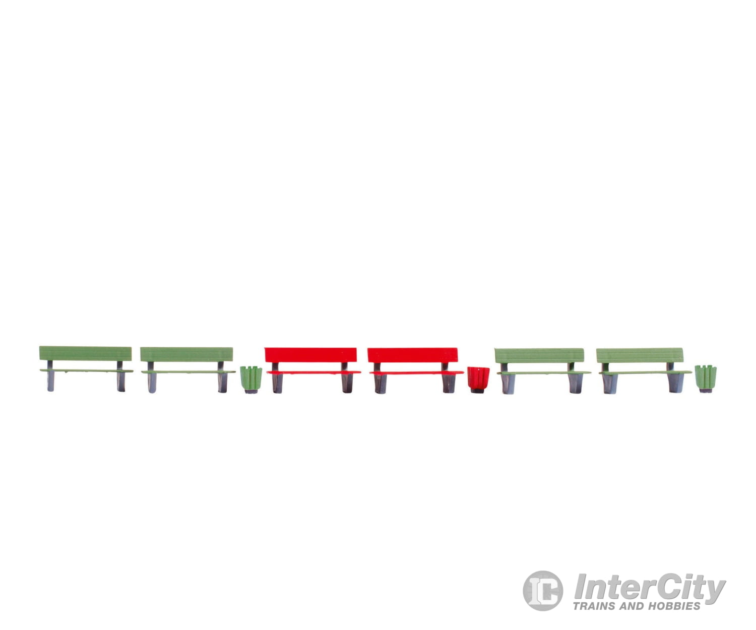 Noch 14848 HO Bänke Scenery Details