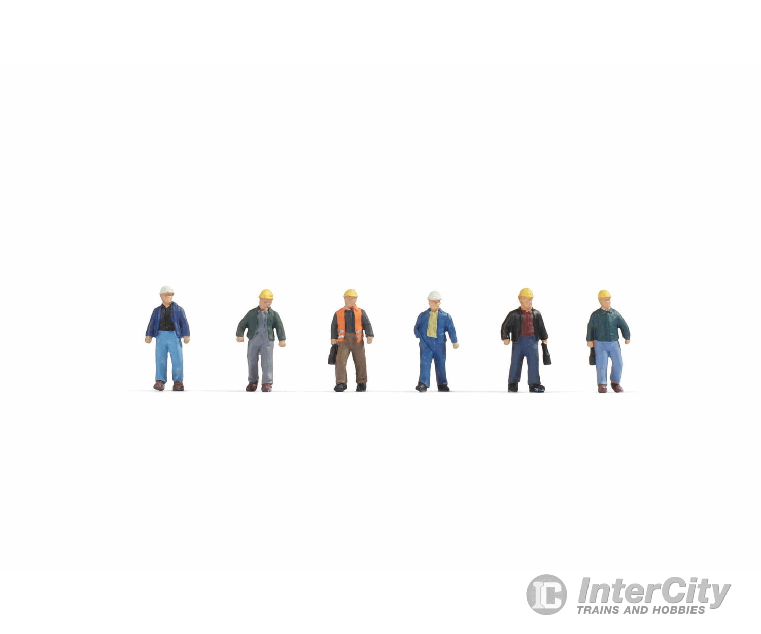 Noch 15057 HO Standing and Walking Construction Workers Figures