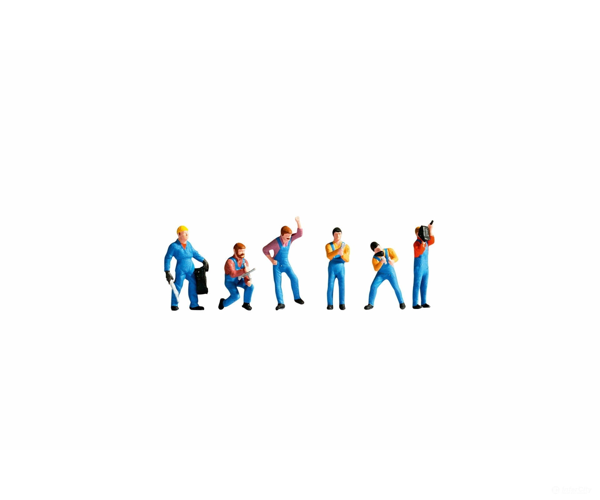 Noch 15108 HO Car Mechanics at Work Figures