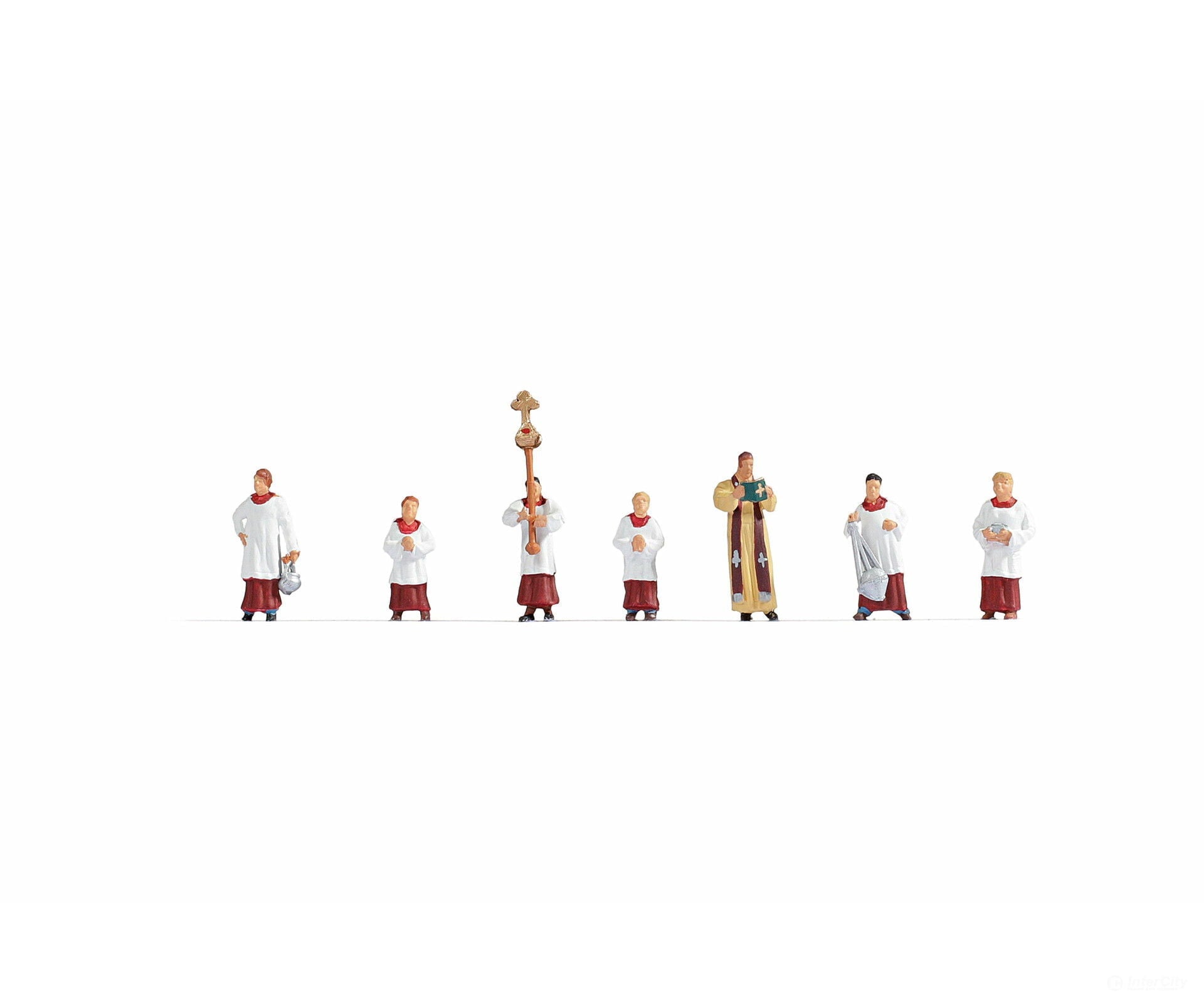 Noch 15410 HO Priest and Altar Servers Figures