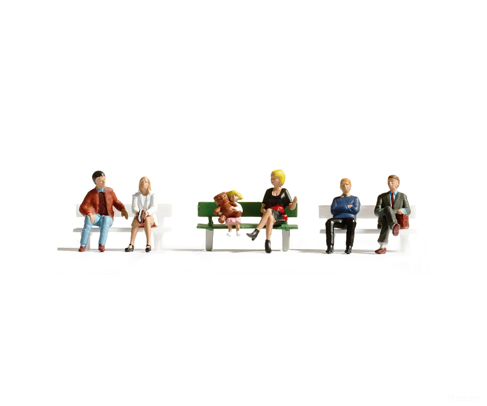 Noch 15530 HO Sitting People Figures