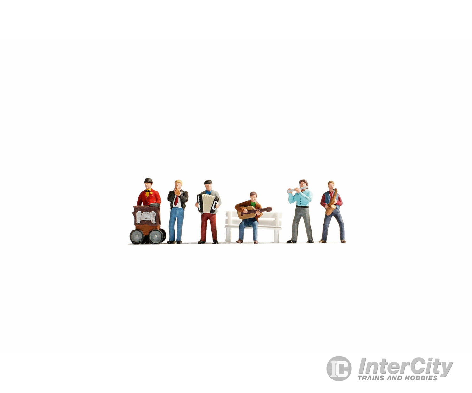 Noch 15563 HO Street Musicians Figures