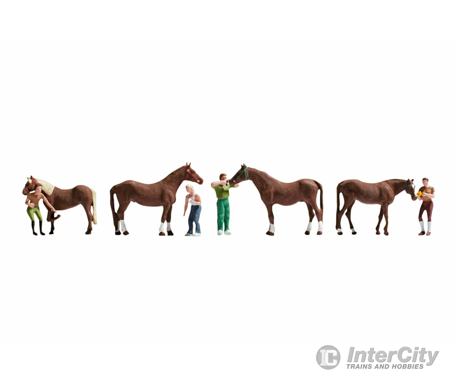 Noch 15632 HO horse Care Figures