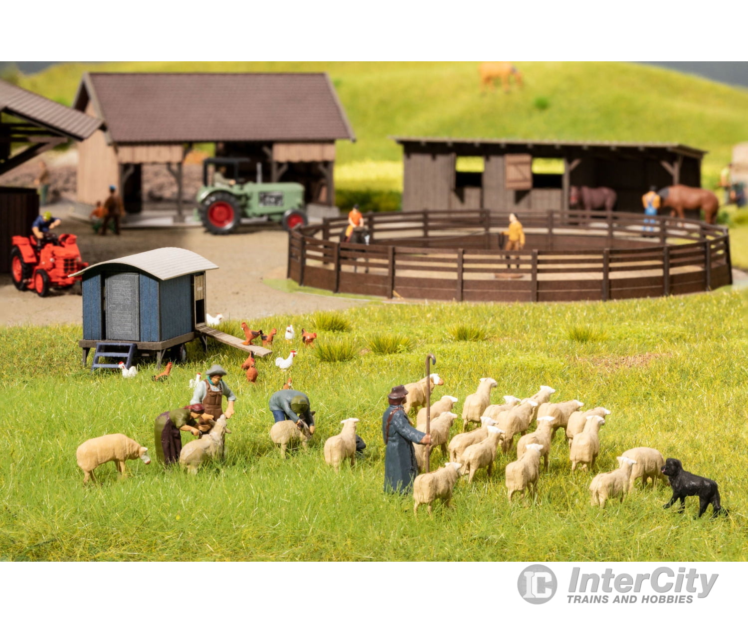 Noch 15751 HO Sheep Shearing Figures