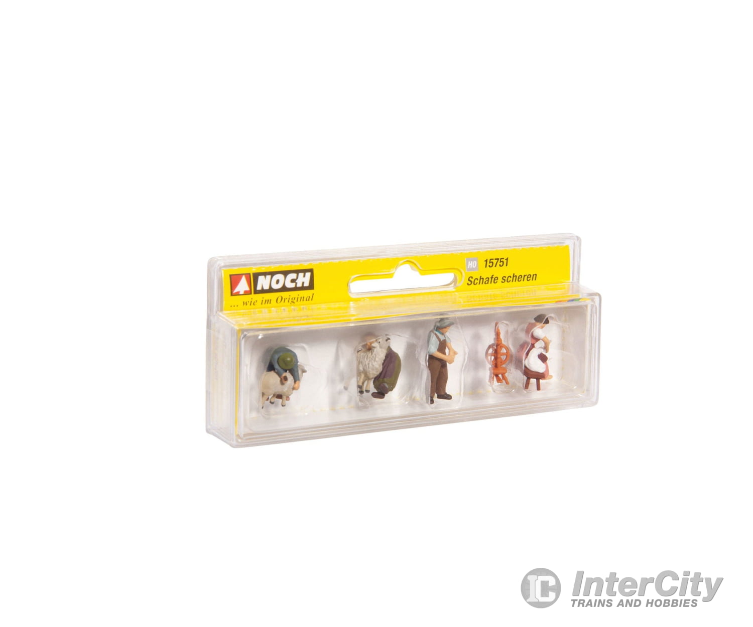 Noch 15751 HO Sheep Shearing Figures
