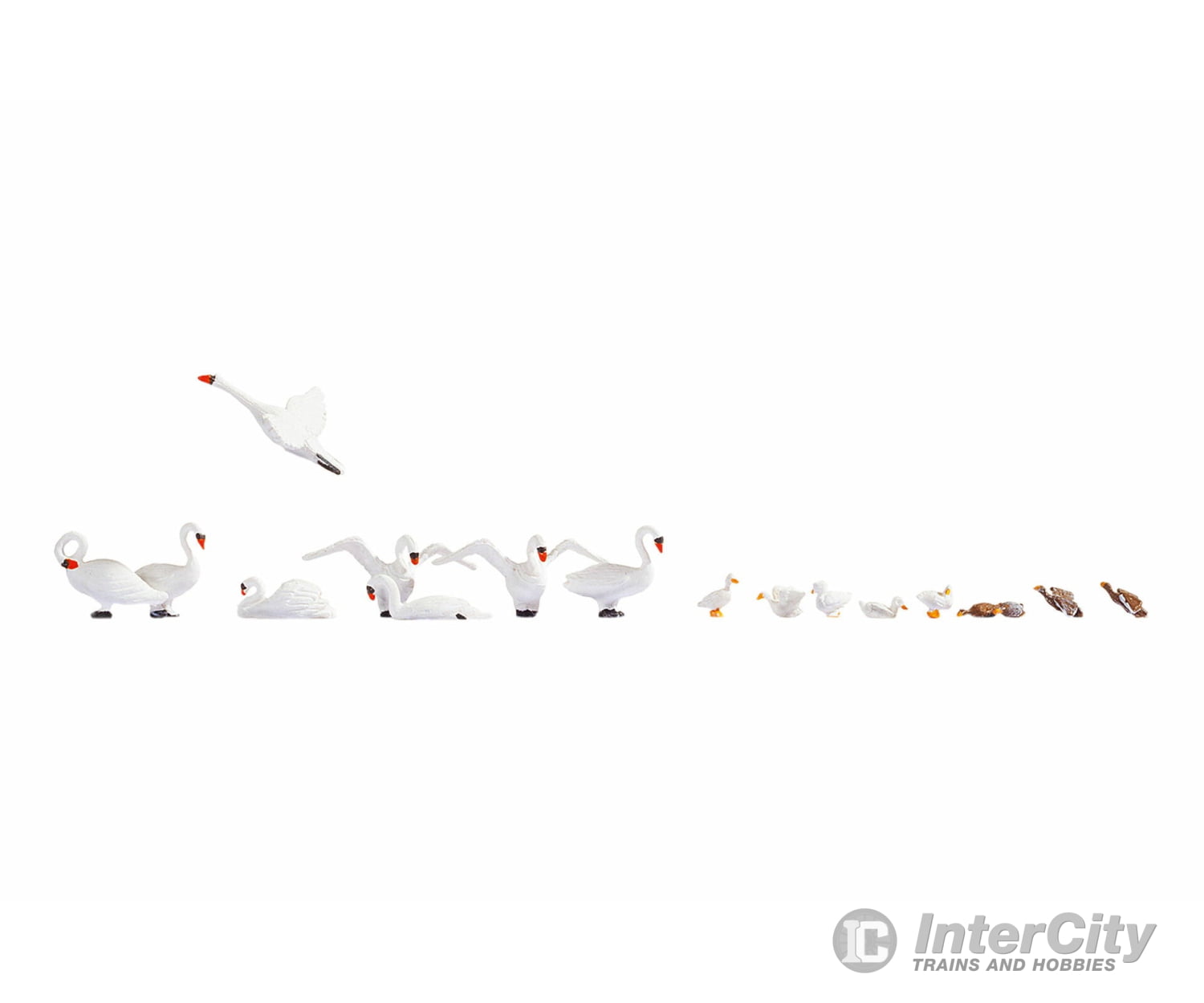 Noch 15774 HO Swans and Ducks Figures