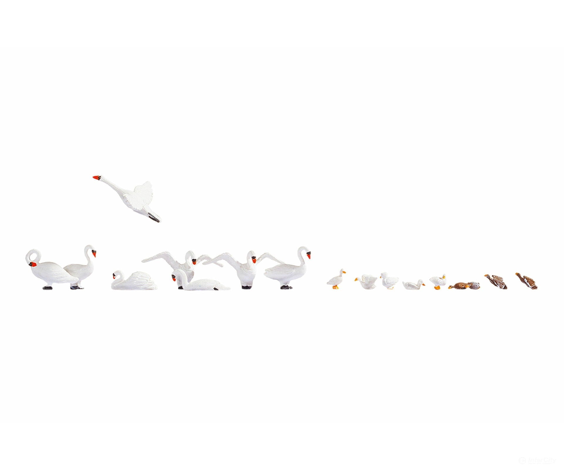 Noch 15774 HO Swans and Ducks Figures