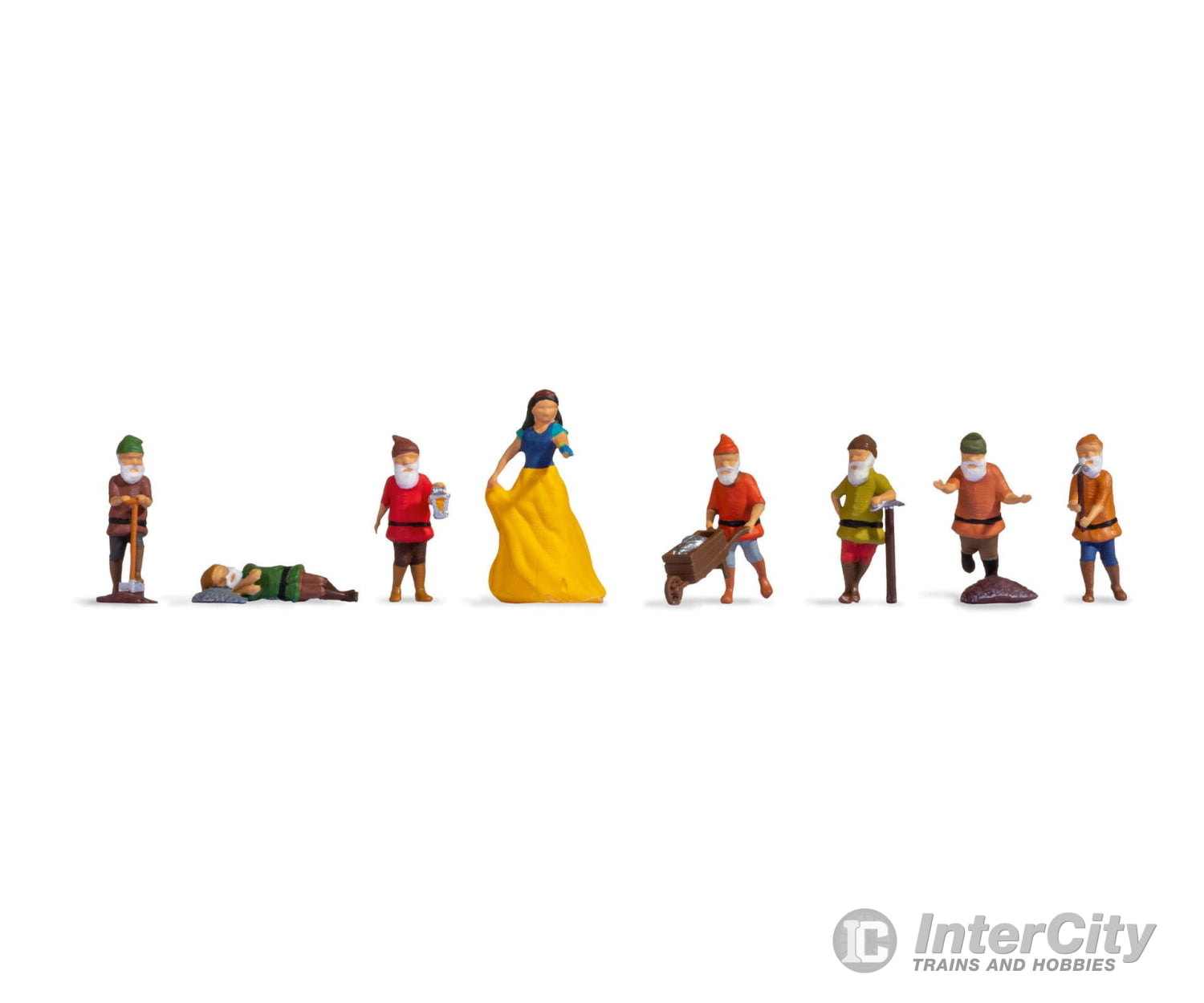 Noch 15803 HO Snow White and the Seven Dwarfs Figures