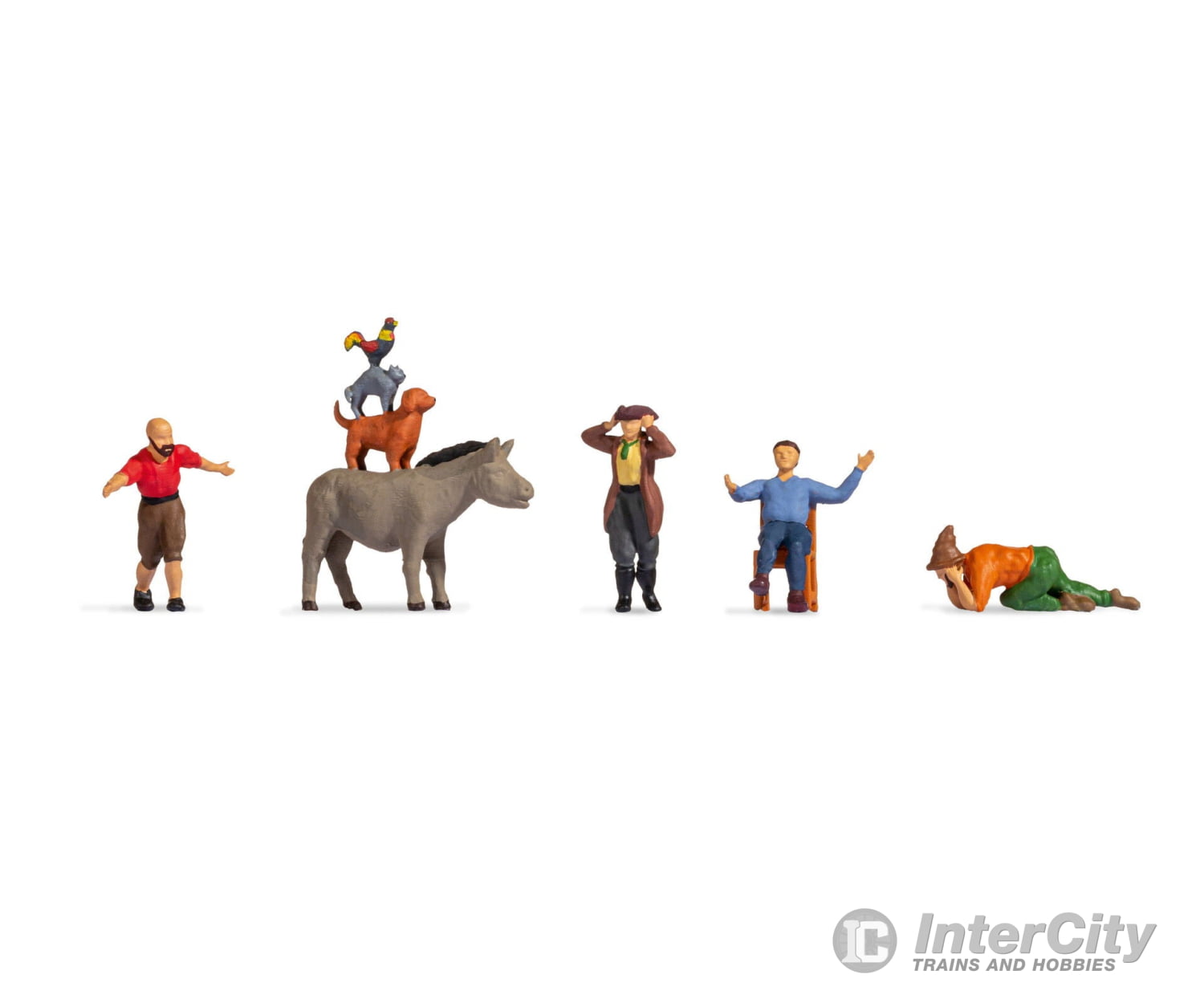 Noch 15806 HO The Bremen Town Musicians Figures