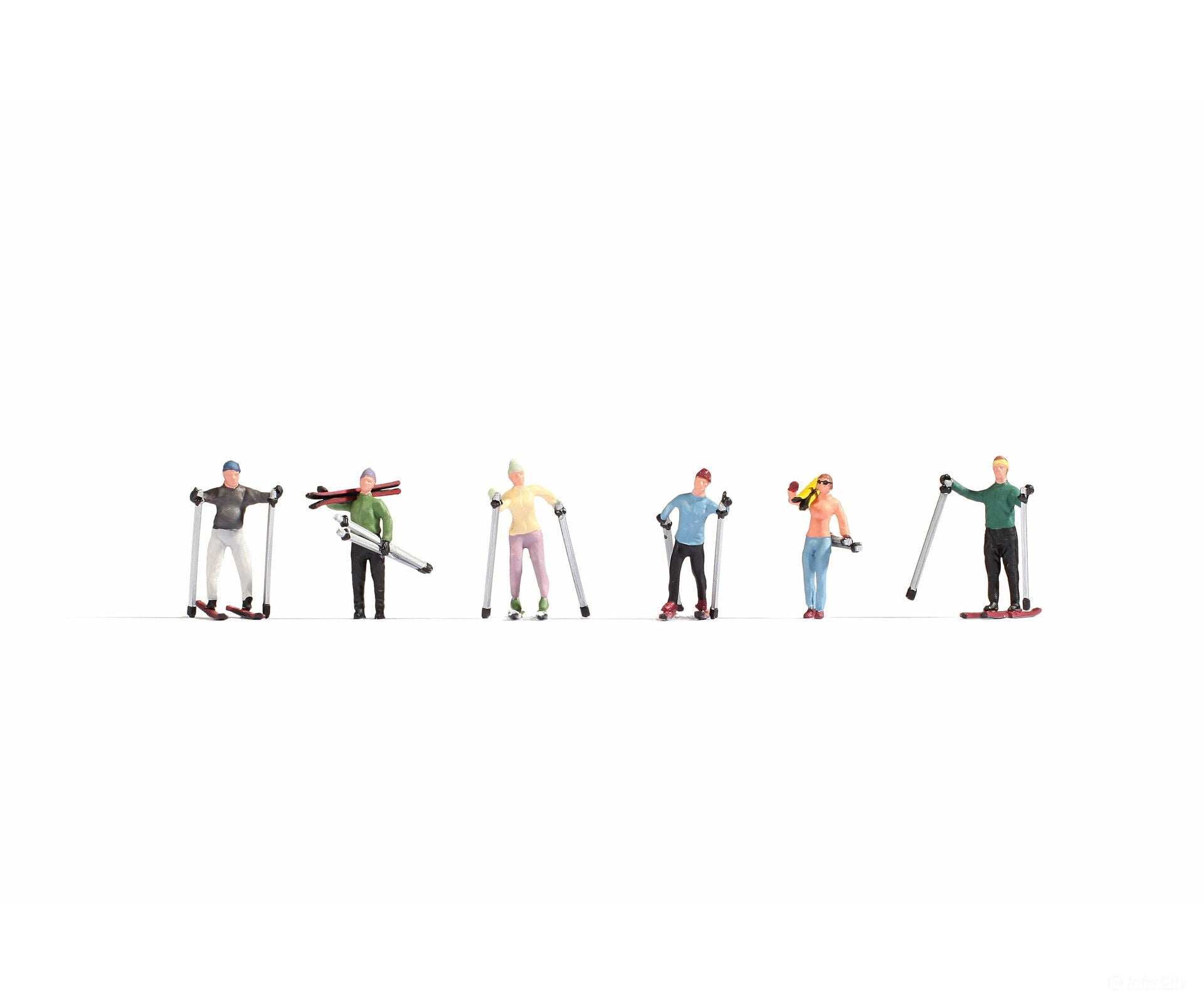Noch 15827 HO Skiers Figures