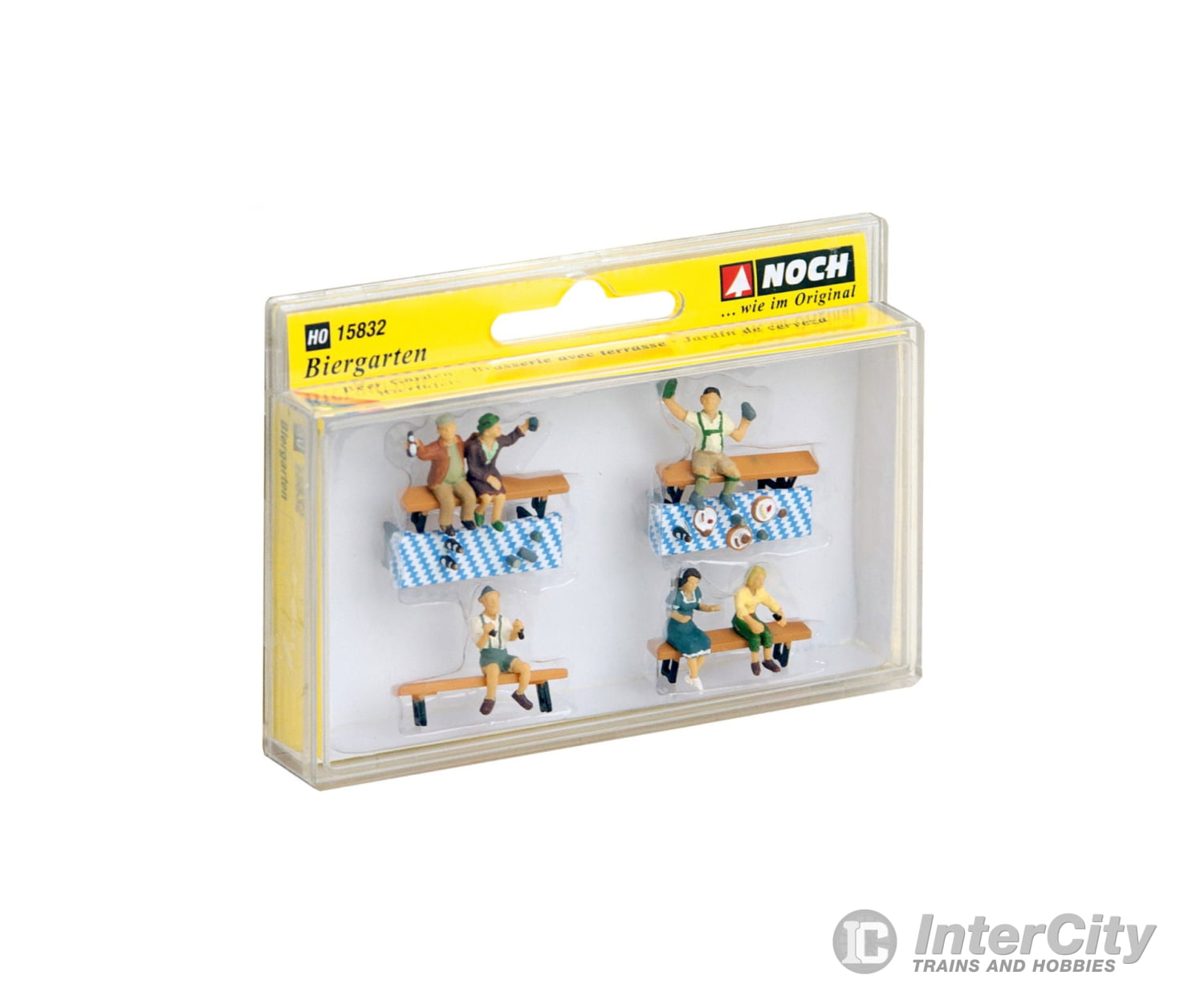 Noch 15832 HO Beer Garden Figures