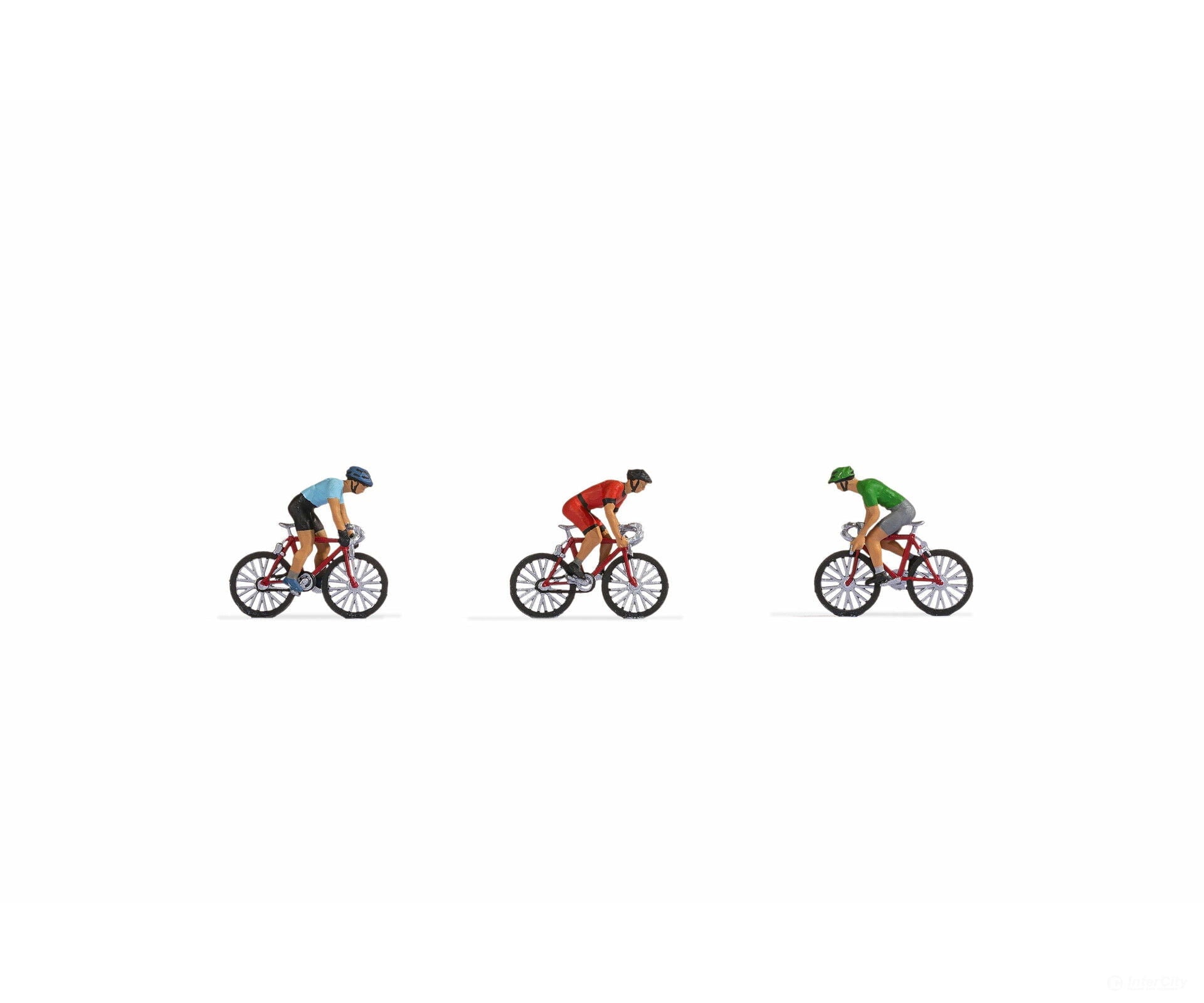 Noch 15897 HO Racing bicycle driver Figures