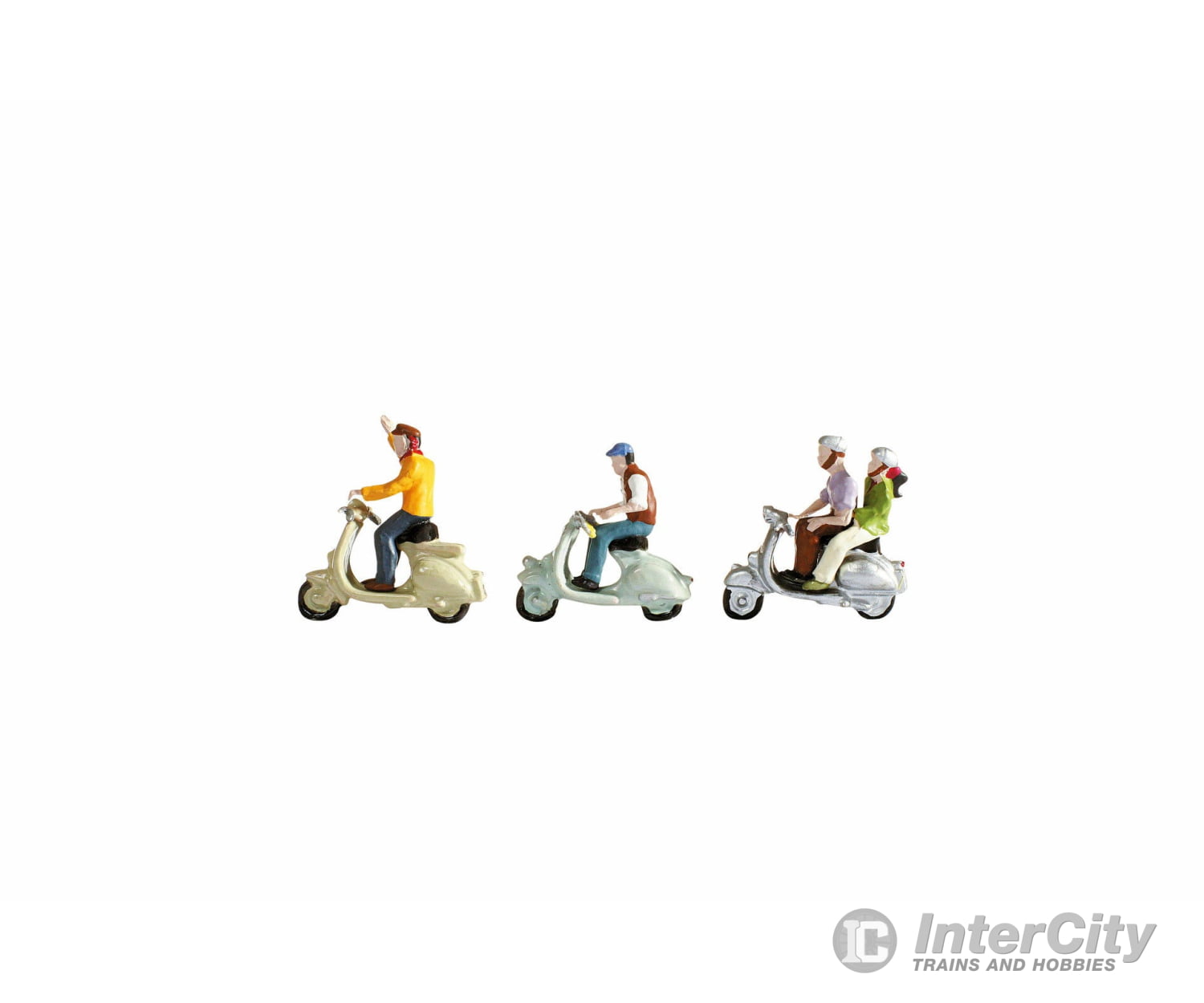 Noch 15910 HO Scooter Drivers Figures