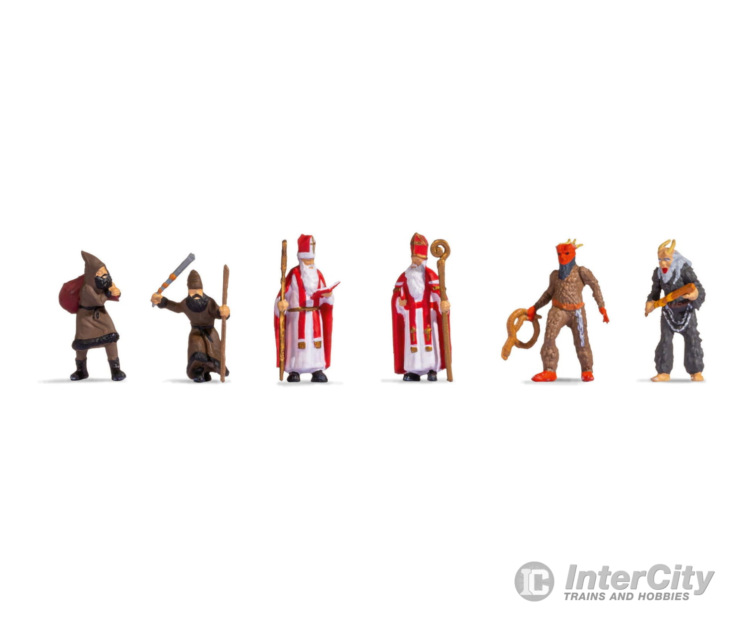 Noch 15929 HO Santa Claus & Knecht Ruprecht Figures