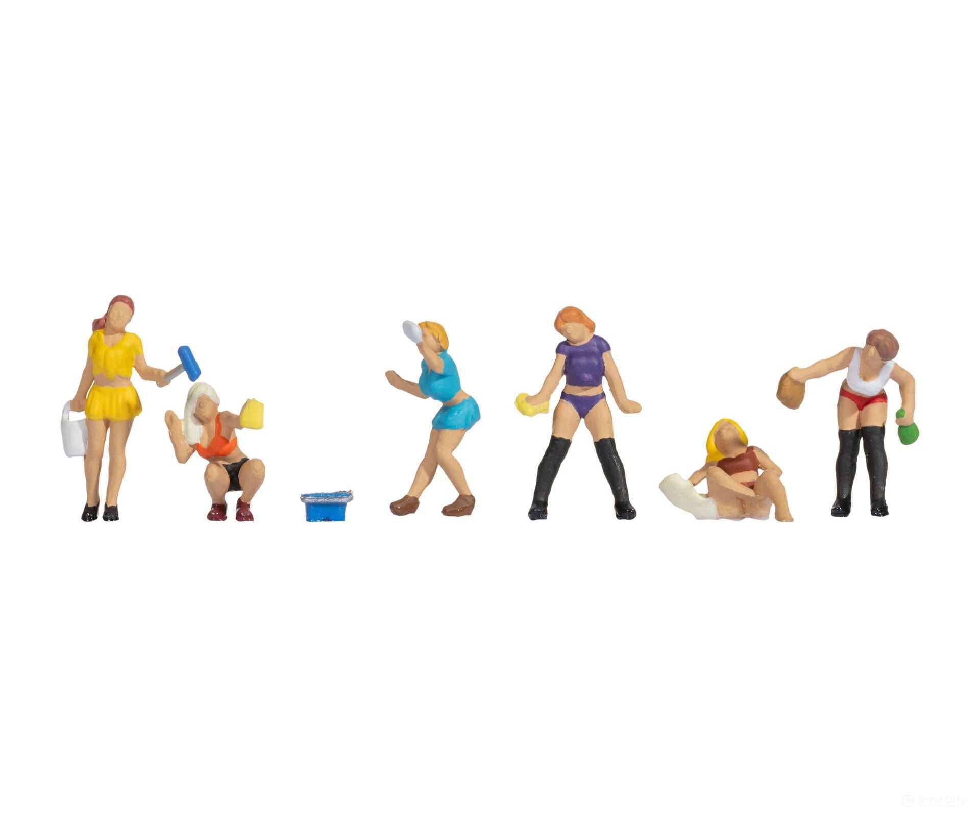 Noch 15947 HO Sexy Carwash Figures