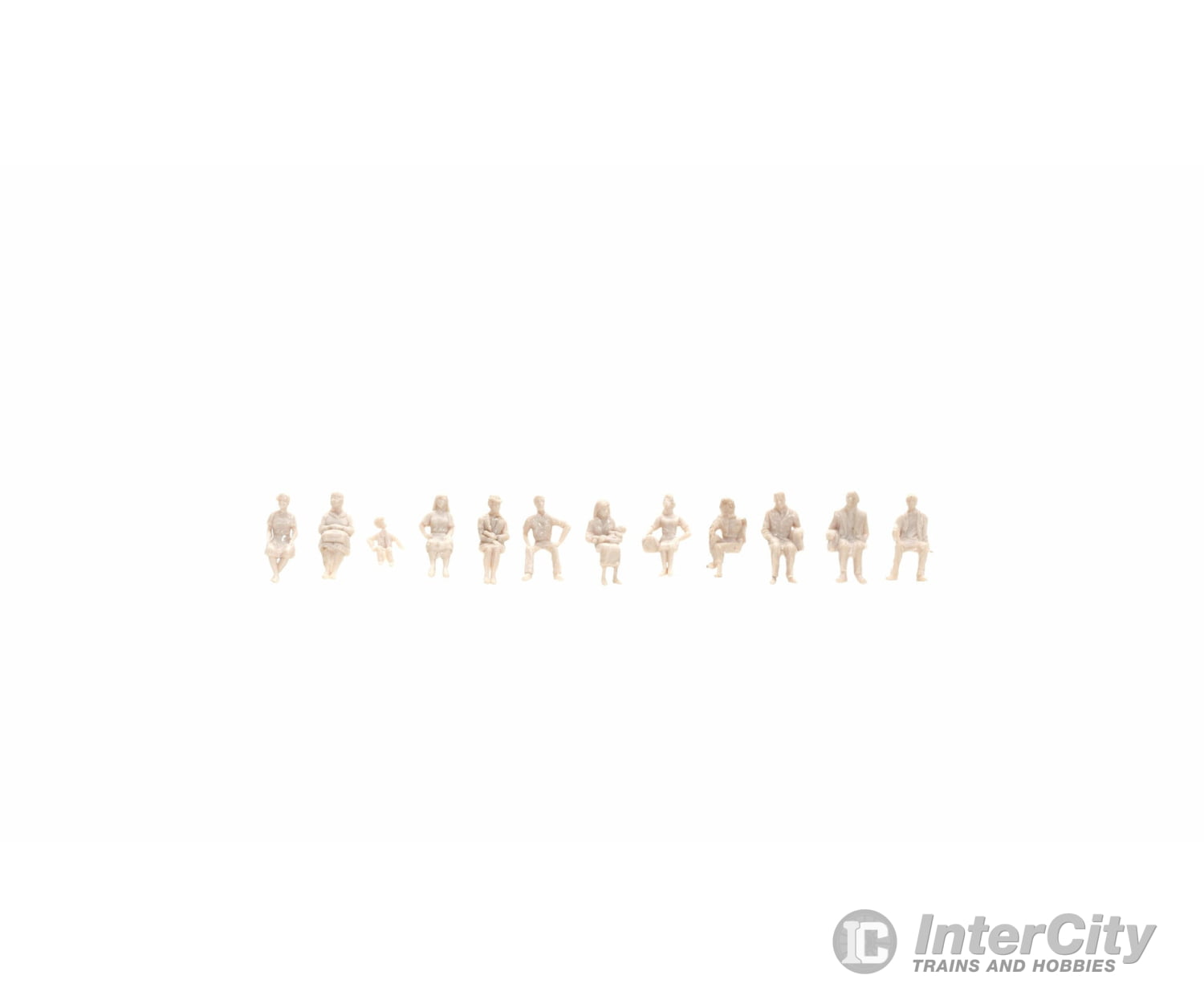 Noch 16000 Sitting People white Architecture Line 1:100 Figures