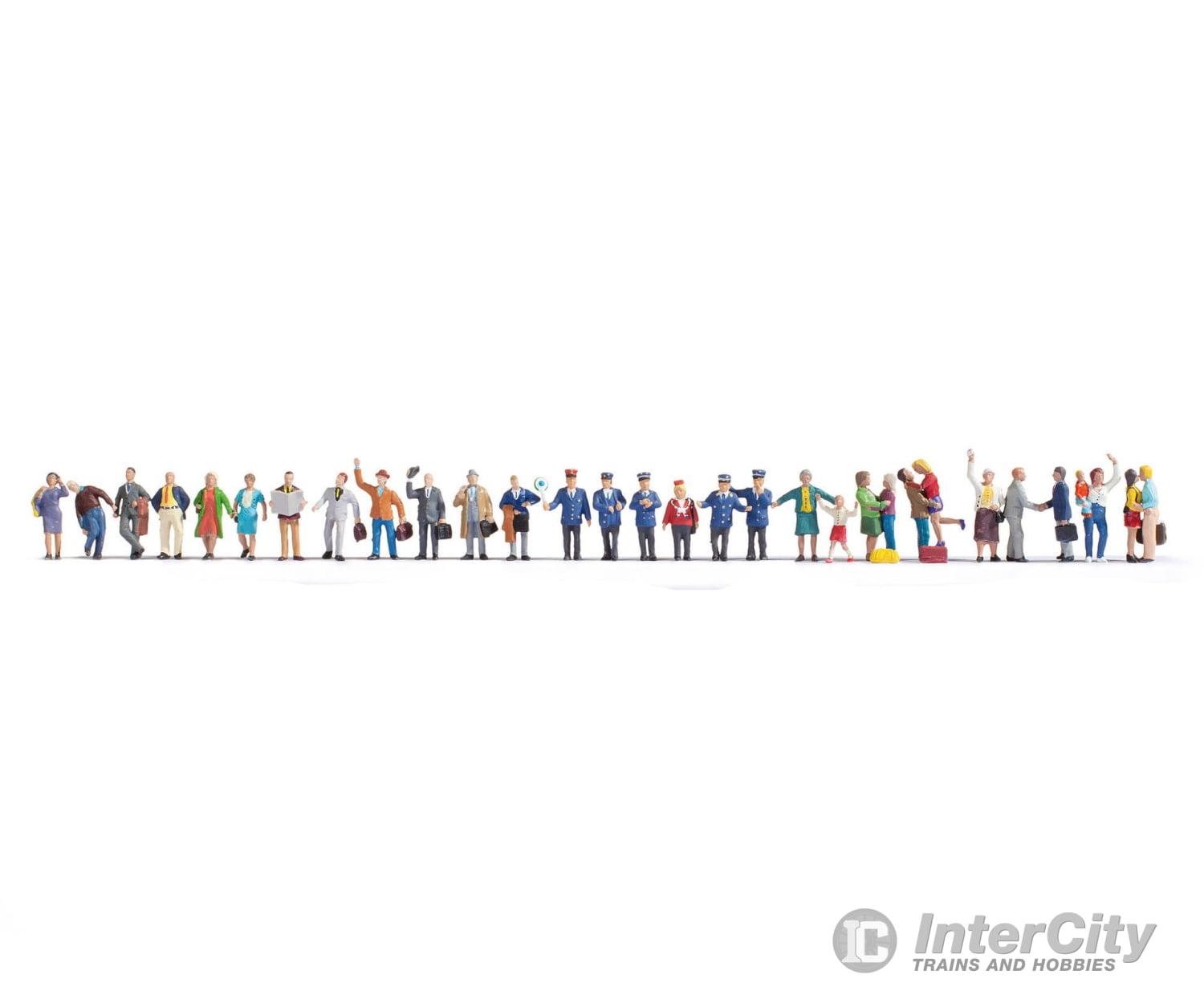 Noch 16041 HO Mega Economy Set ’At the Station’ Figures