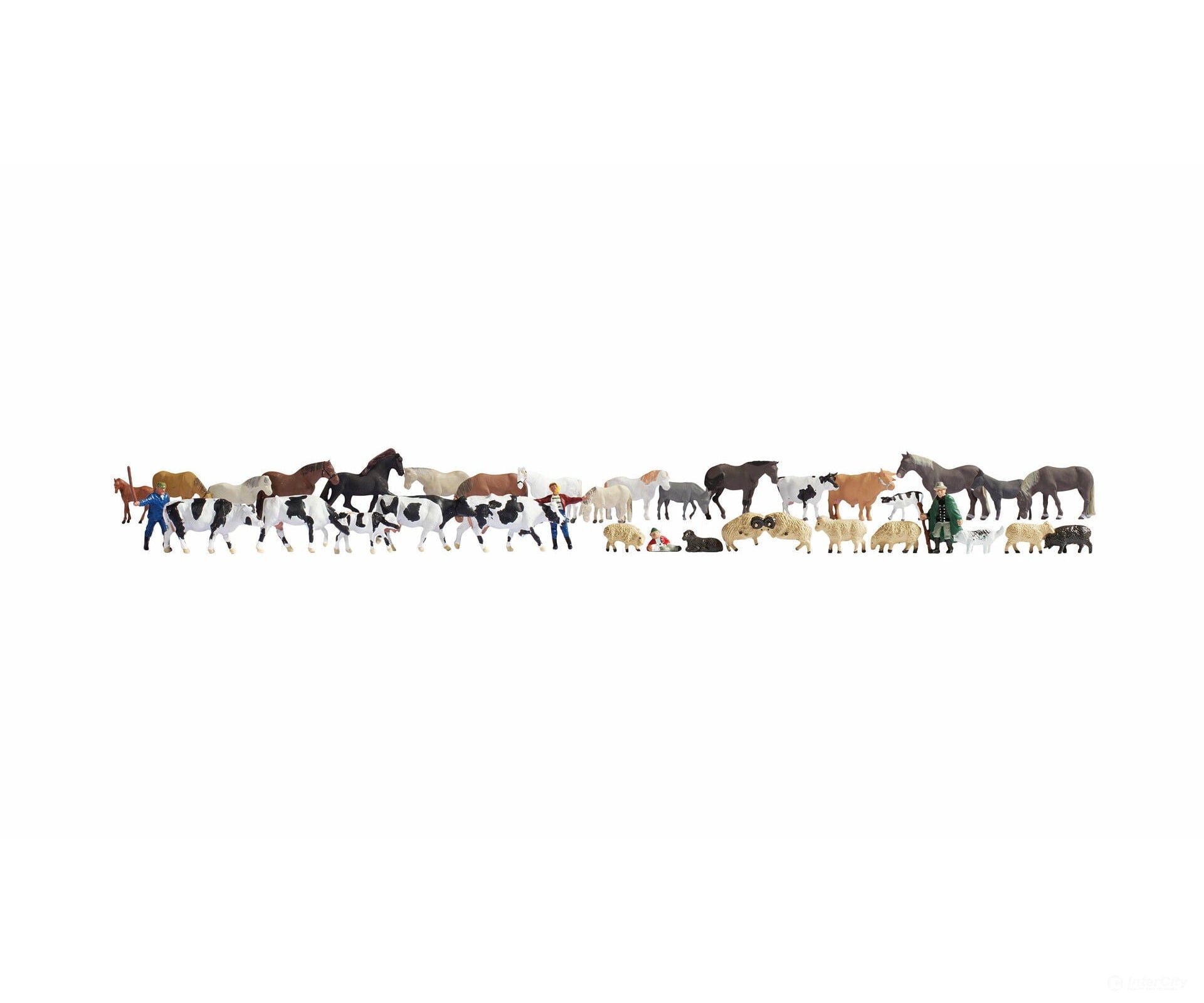 Noch 16049 HO Mega Economy Set ’Animals’ Figures