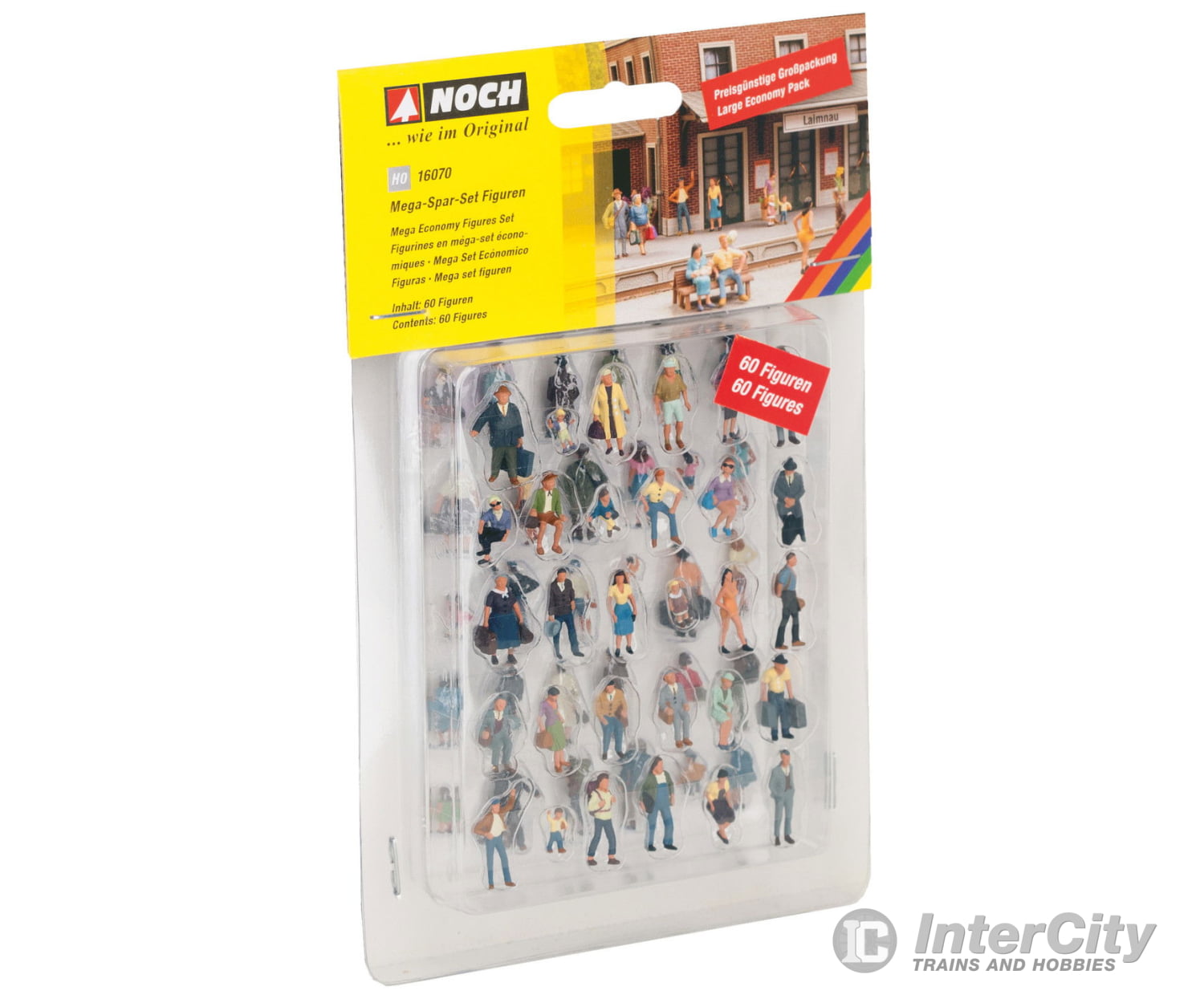 Noch 16070 HO Mega Economy Figures Set Figures