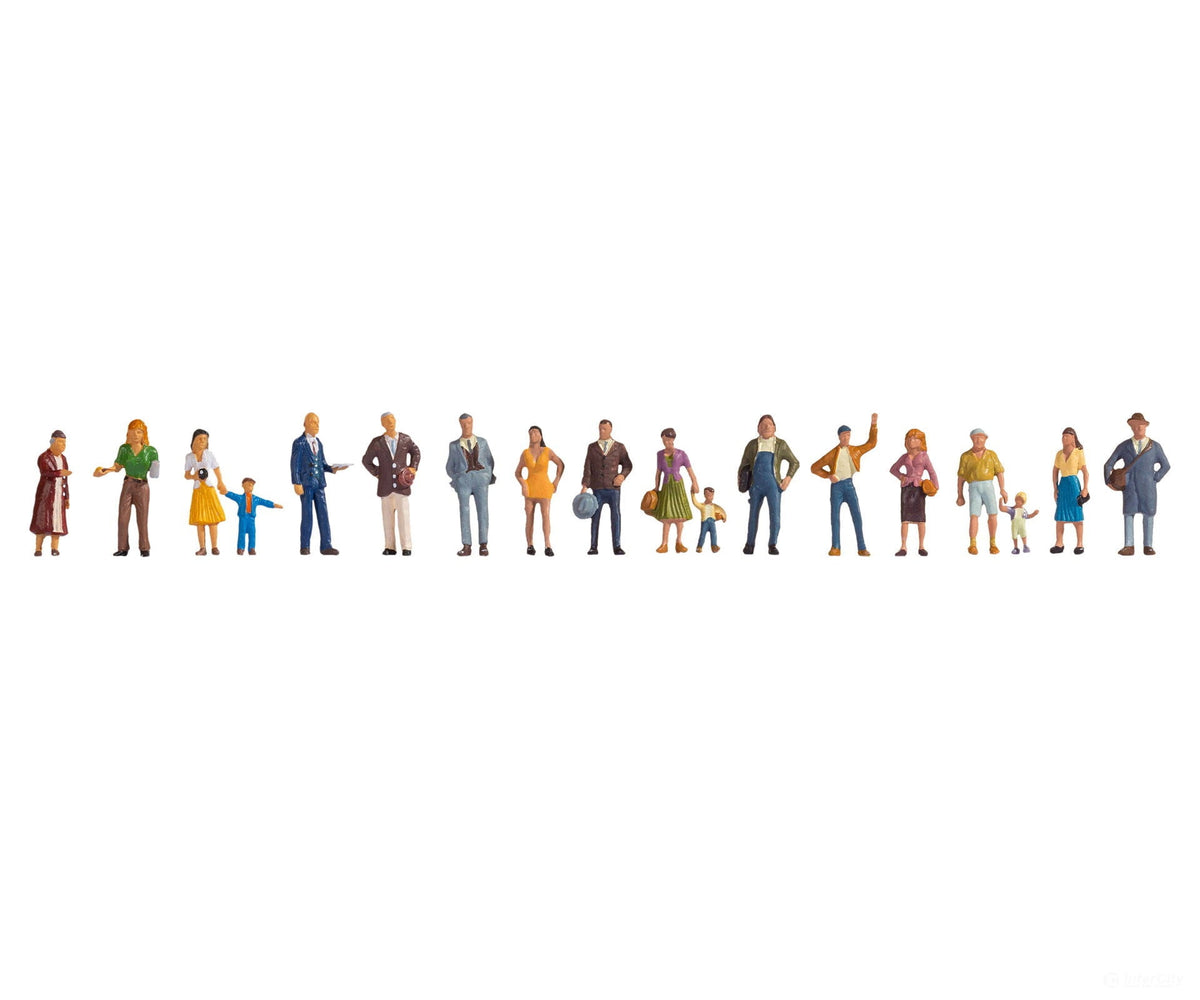 Noch 16110 HO XL Set Pedestrians - Figures