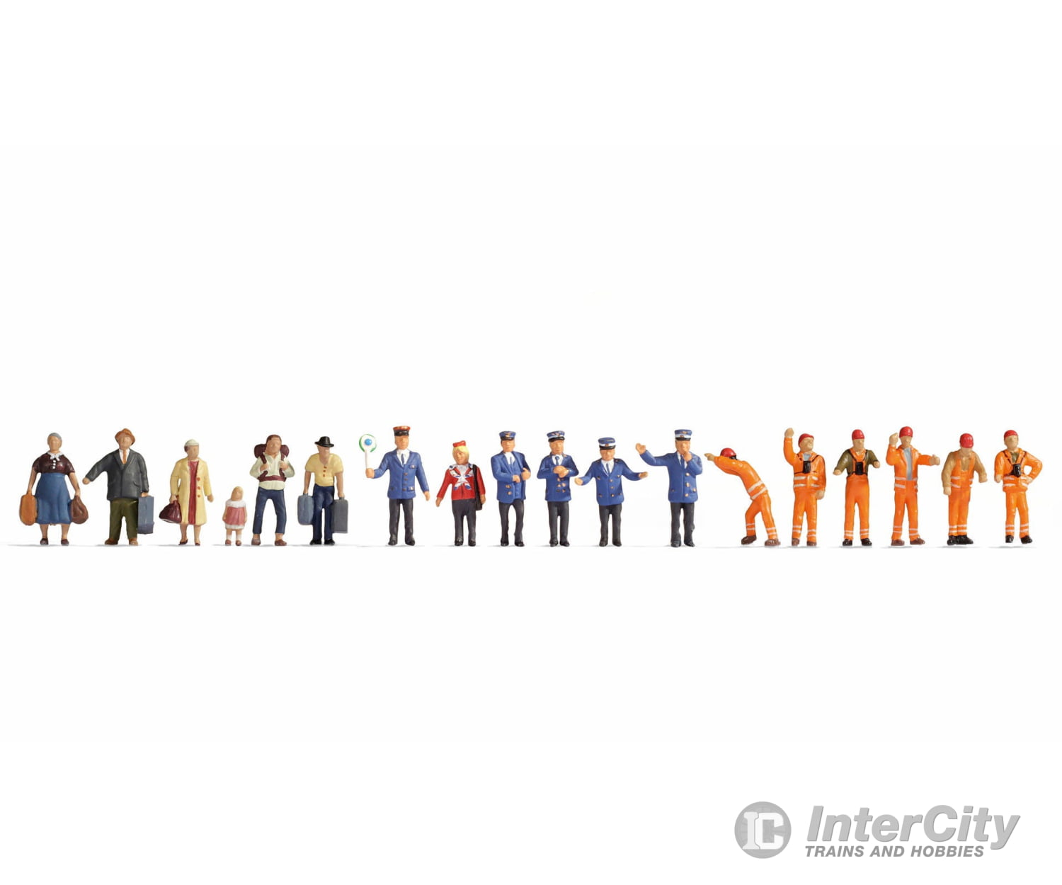 Noch 16122 HO XL set ’At the station’ Figures