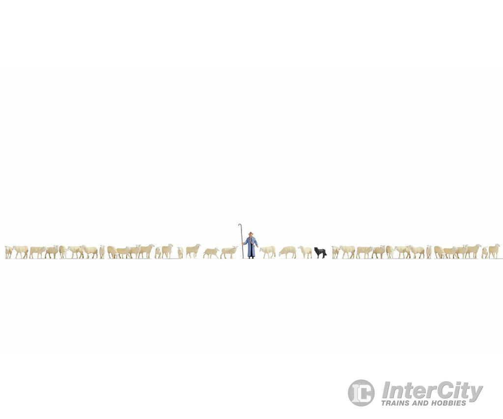 Noch 16162 HO XL Set ’Sheep and Shepherd’ Figures