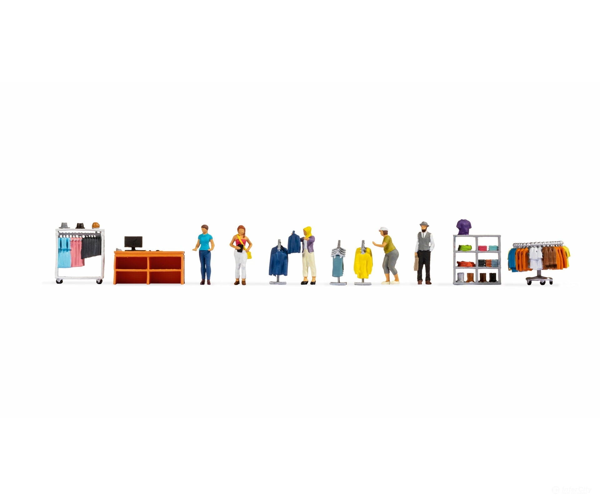 Noch 16241 HO Themed Figures Set ’Fashion Shop’ Figures