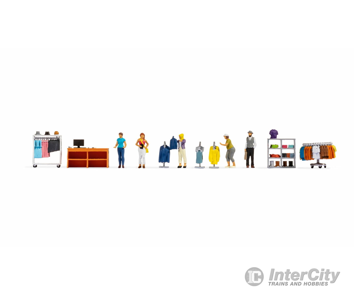 Noch 16241 HO Themed Figures Set ’Fashion Shop’ Figures