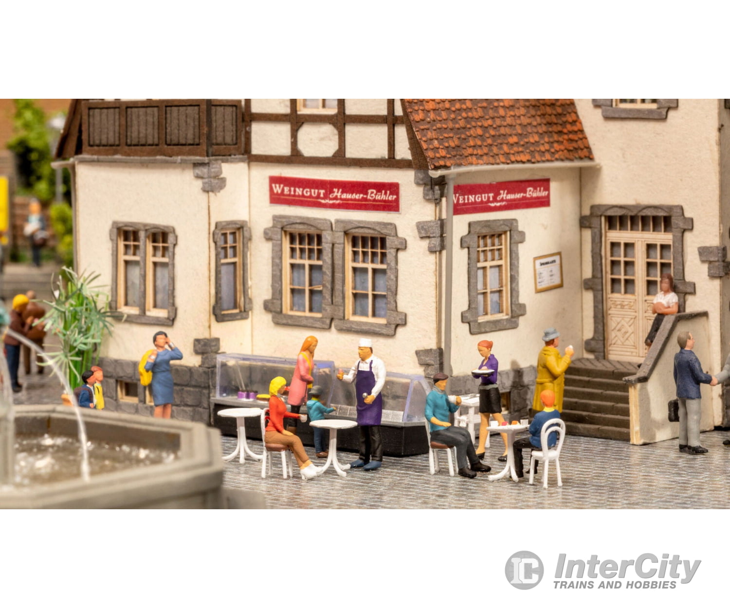 Noch 16245 HO Themed Figures Set ’Café’ Figures