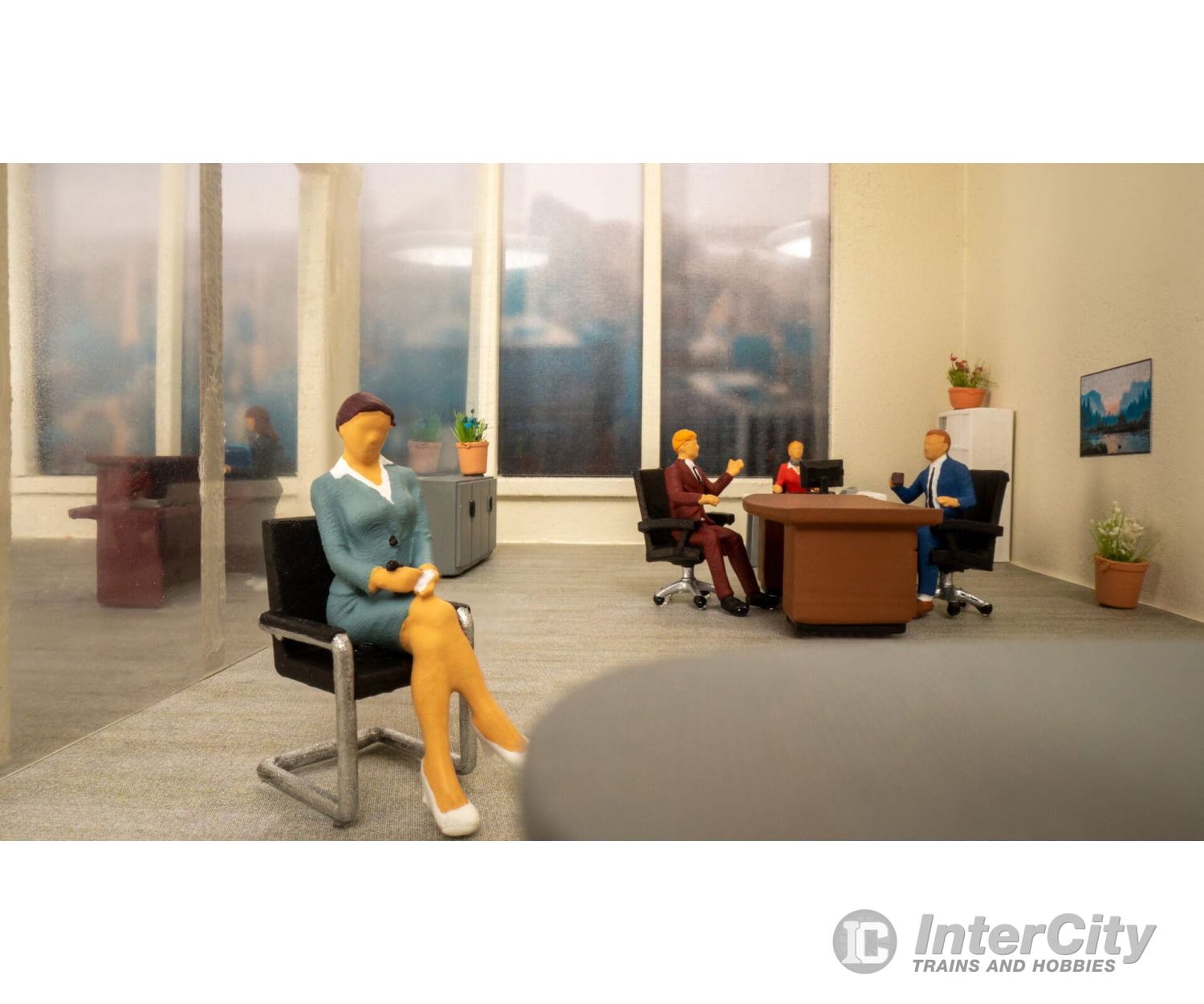 Noch 16251 HO Themed Figures Set ’Office’ Figures