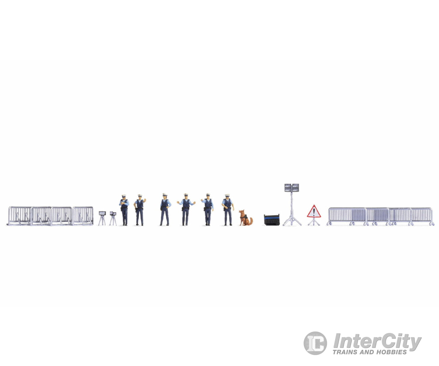 Noch 16260 HO Themed Figures Set ’Police operation’ Figures