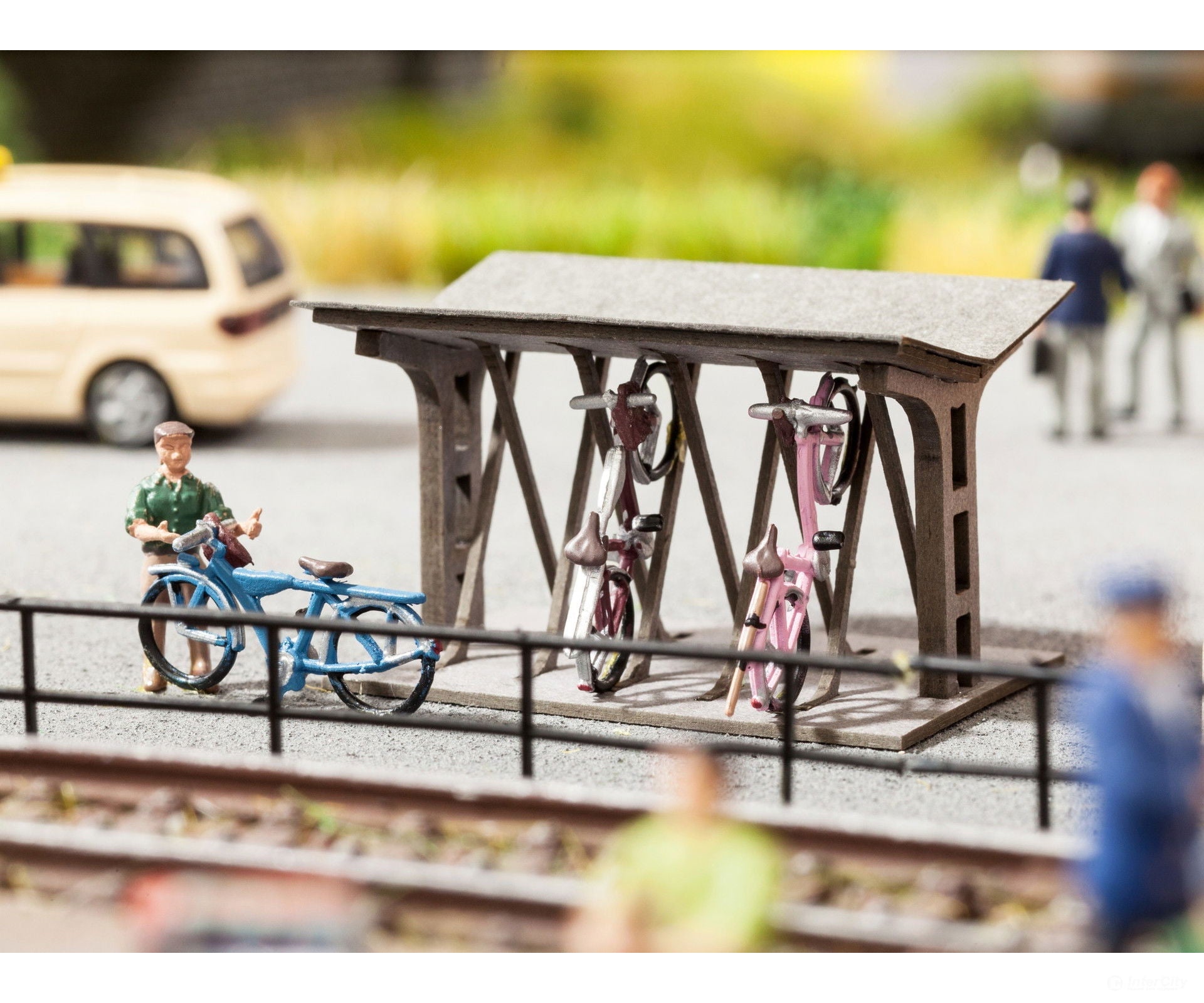 Noch 16416 HO 3D Kit Bicycles Figures