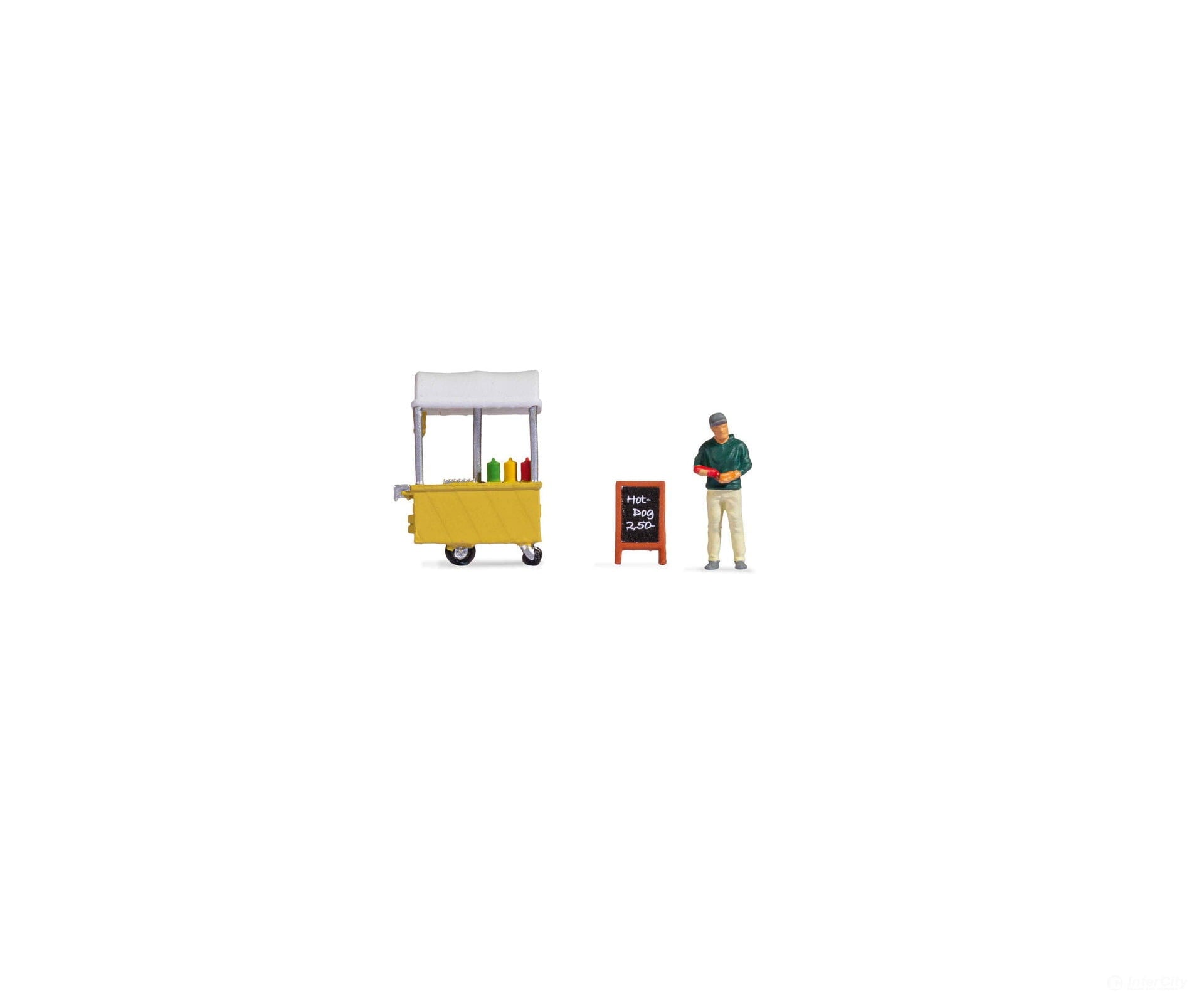 Noch 16505 HO Tiny Scenes ’hotdog Van’ Figures