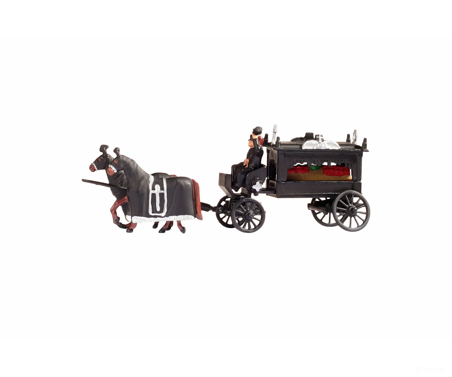 Noch 16714 HO Hearse Coach Figures