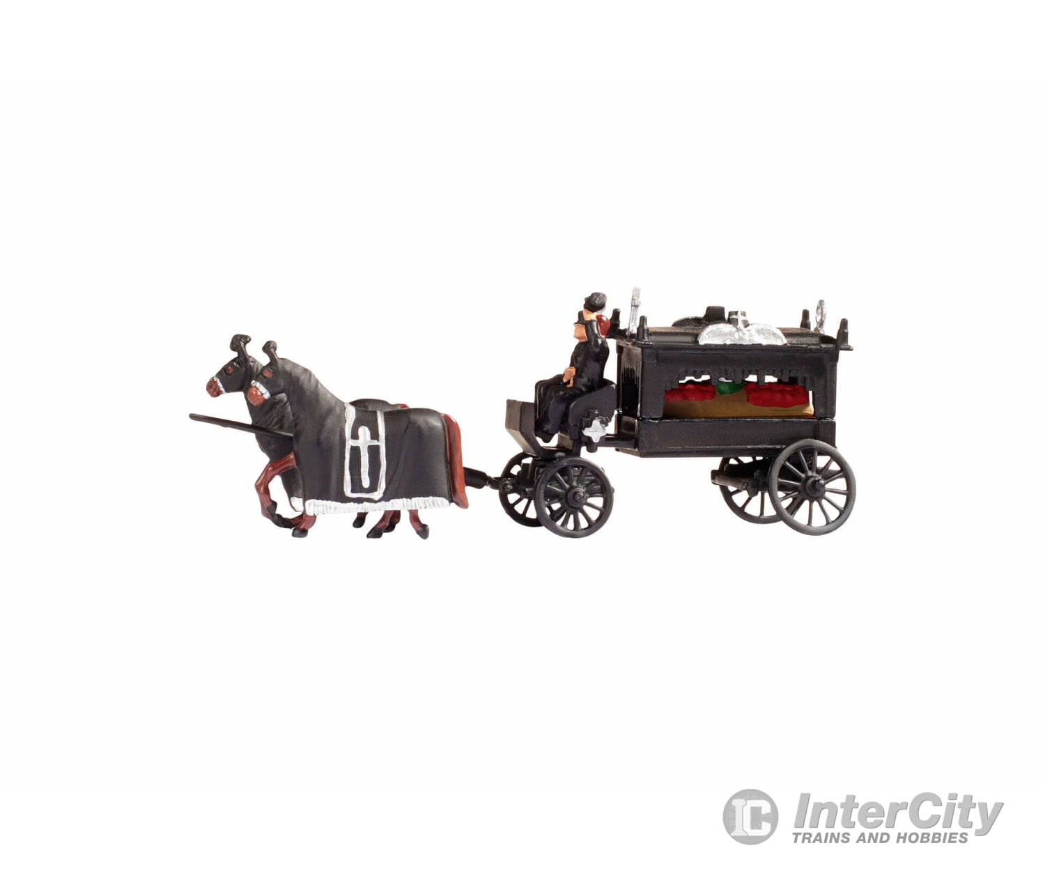 Noch 16714 HO Hearse Coach Figures