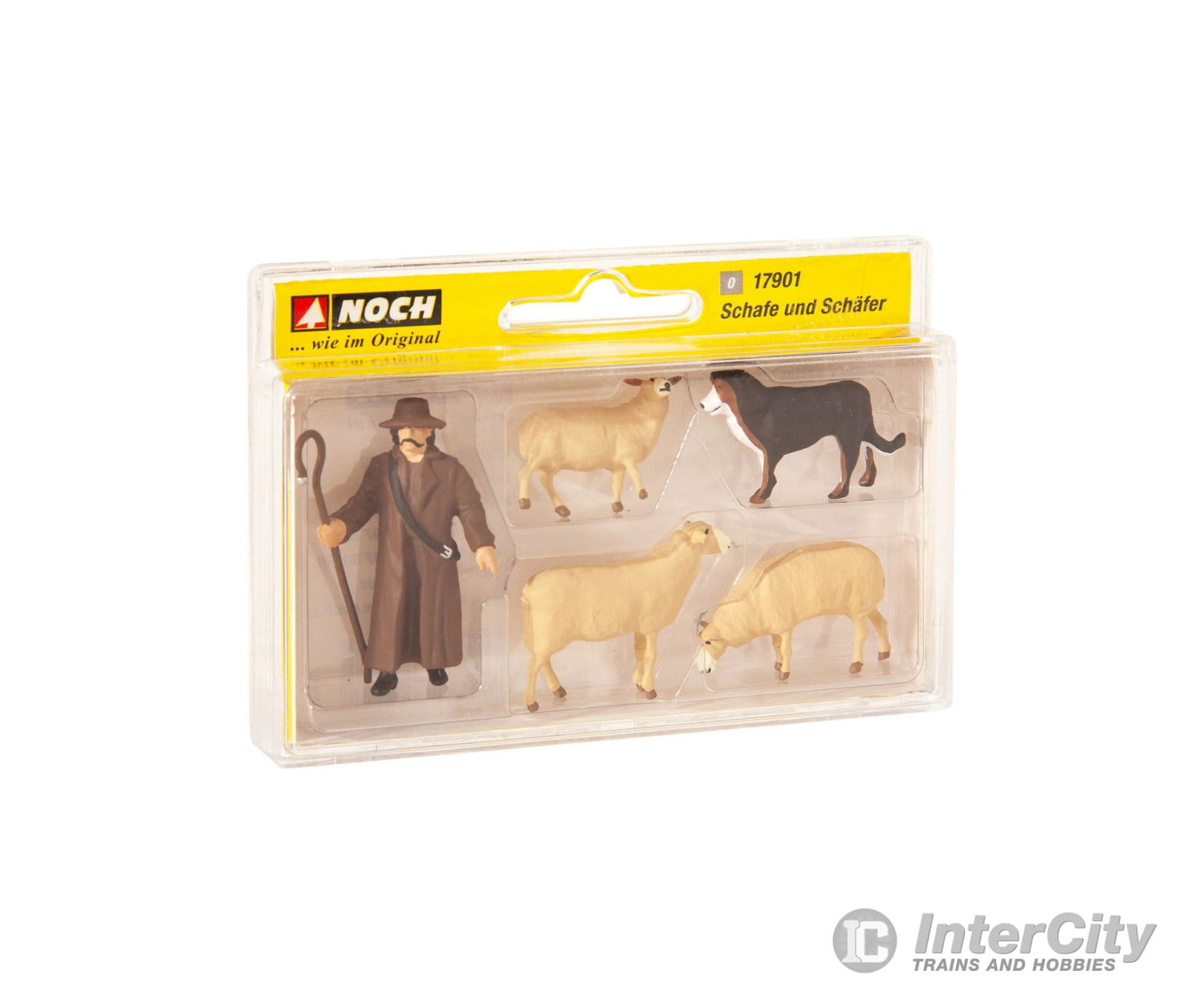 Noch 17901 O Shepherd and Sheep Figures