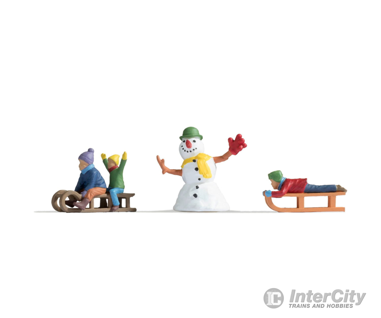 Noch 17921 O Children in the Snow Figures