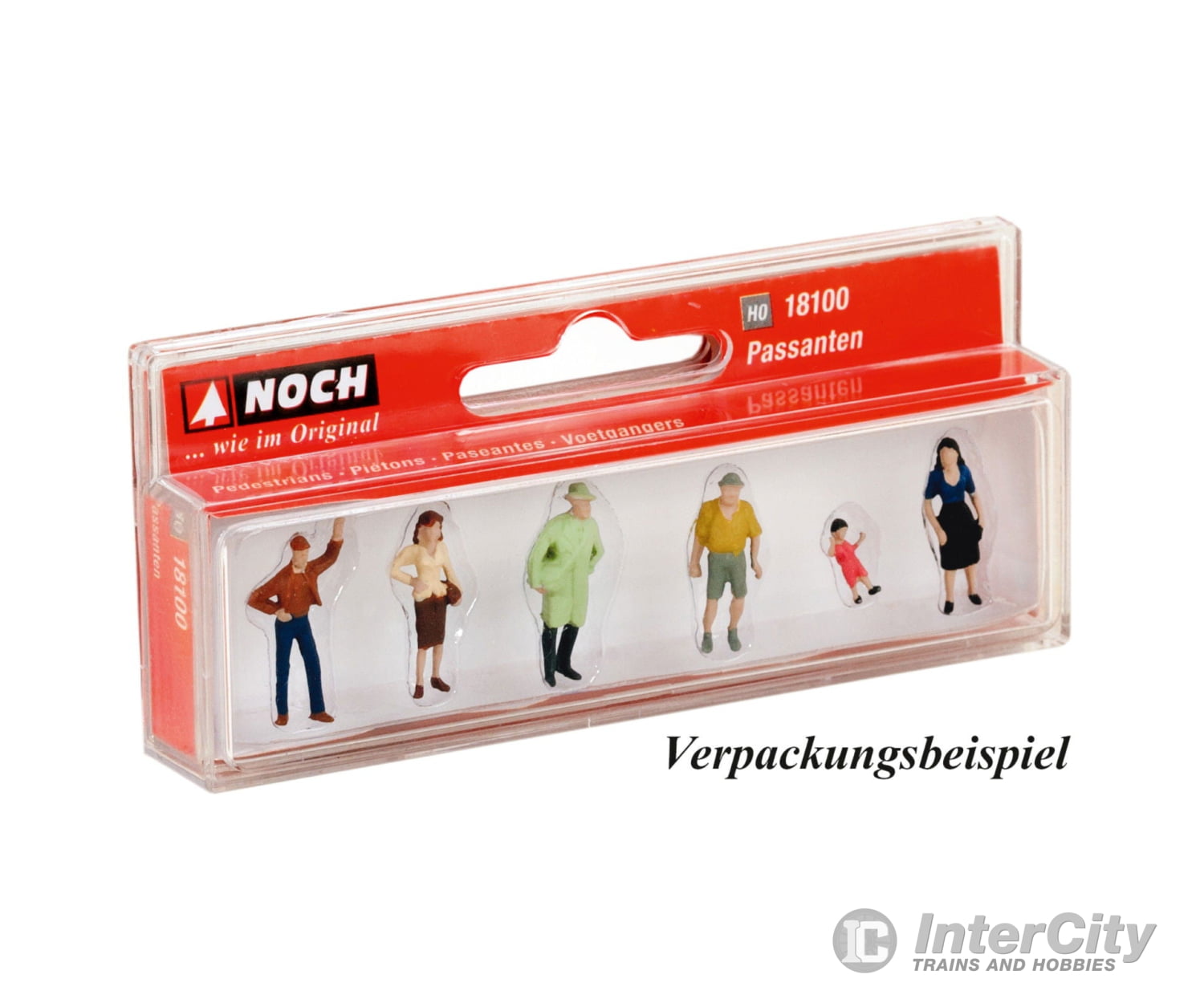 Noch 18131 HO Sitting Peopl Figures