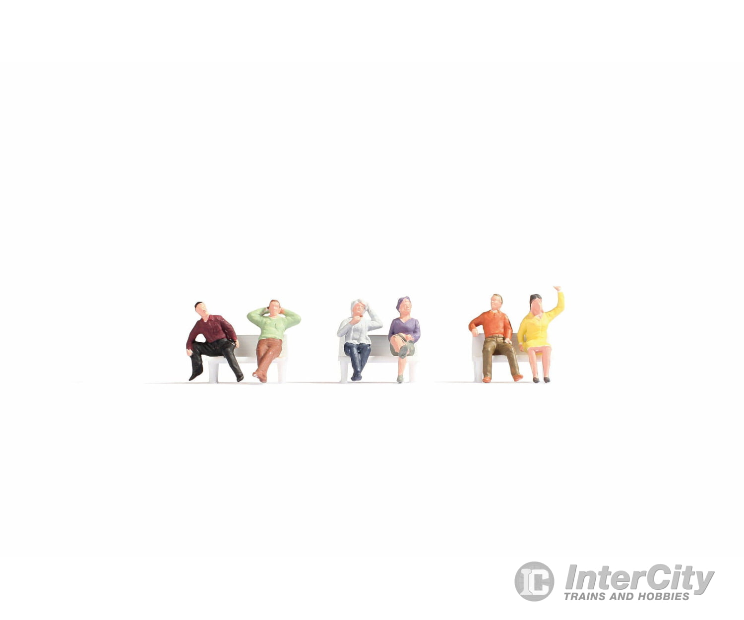 Noch 18132 HO Sitting People Figures