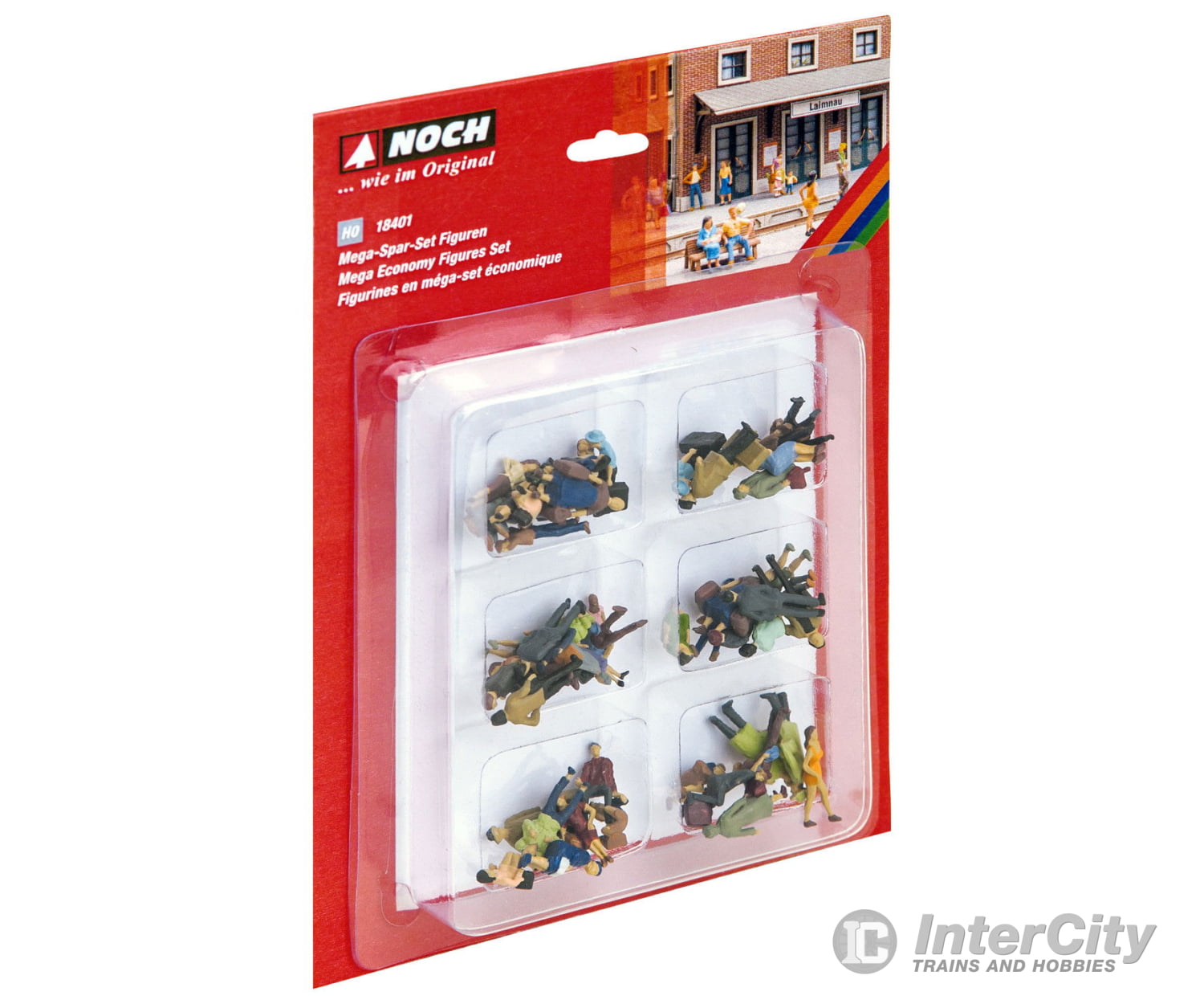 Noch 18401 HO Mega Economy Figures Set Figures