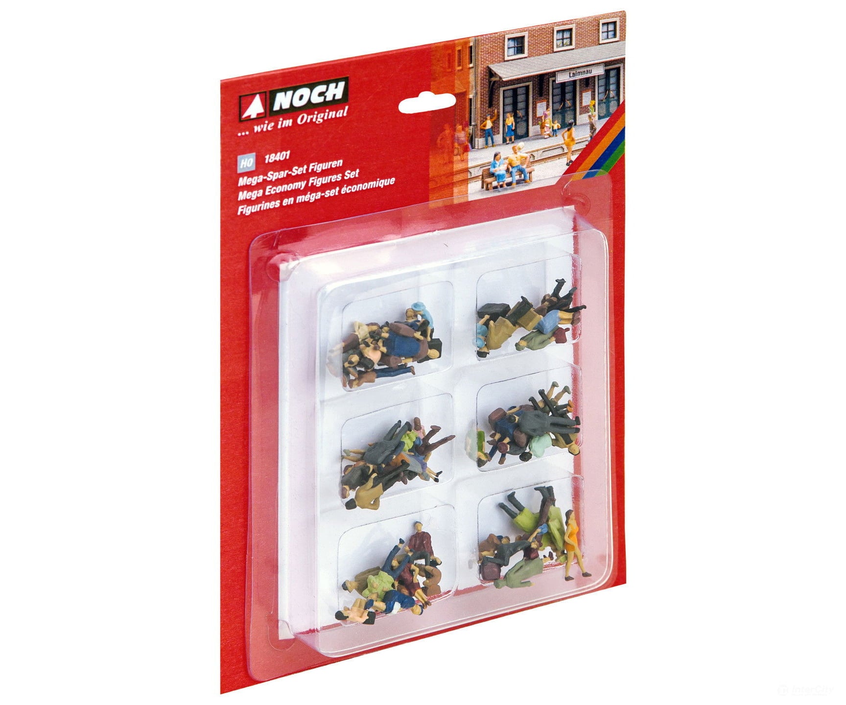 Noch 18401 HO Mega Economy Figures Set Figures