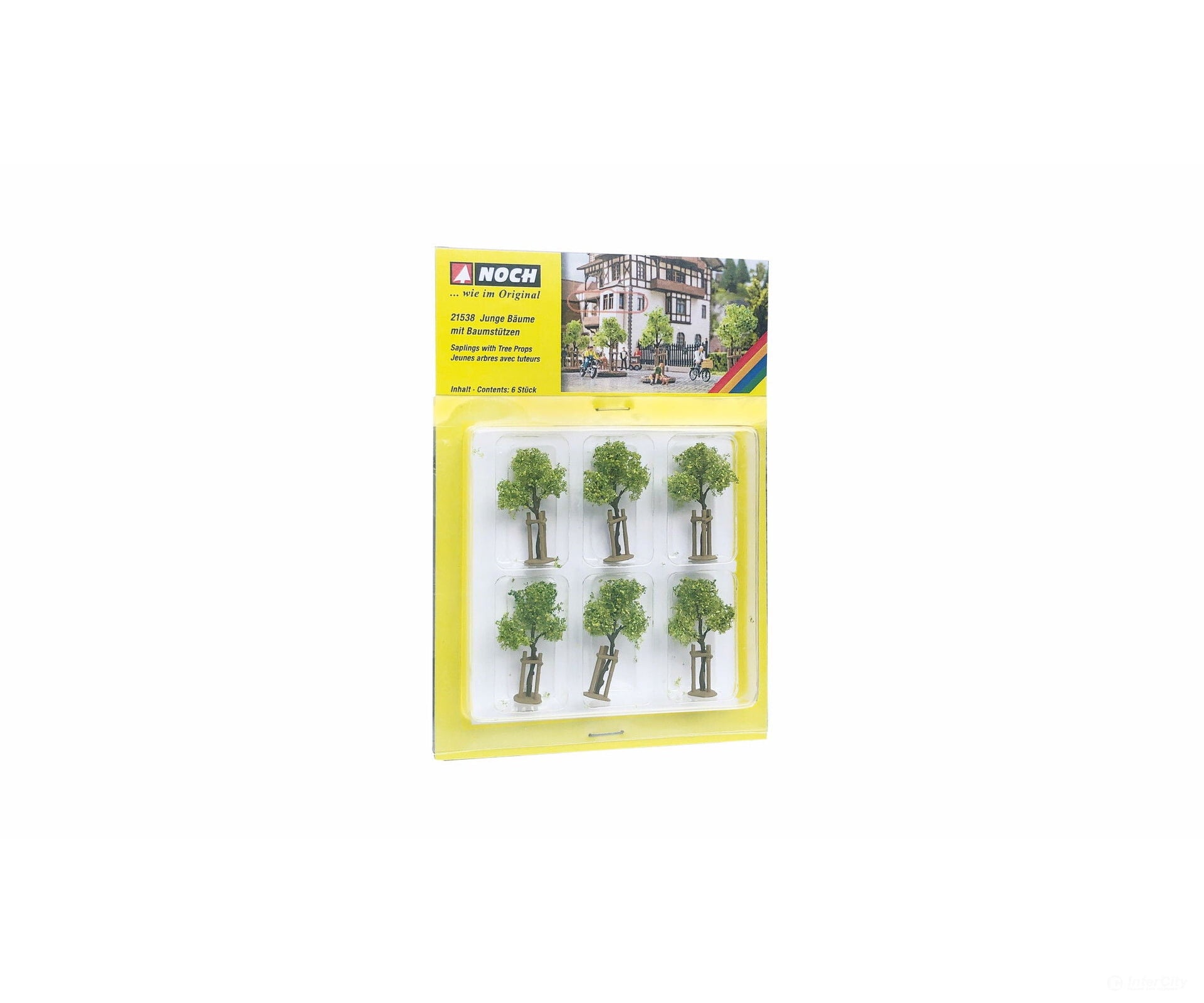 Noch 21538 HO TT Saplings with Tree Props Trees & Vegetation