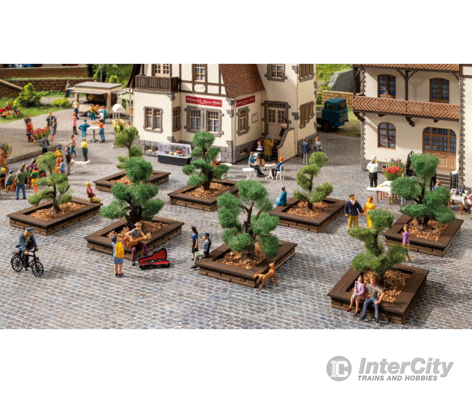 Noch 21546 HO TT N Ornamental Bushes Trees & Vegetation