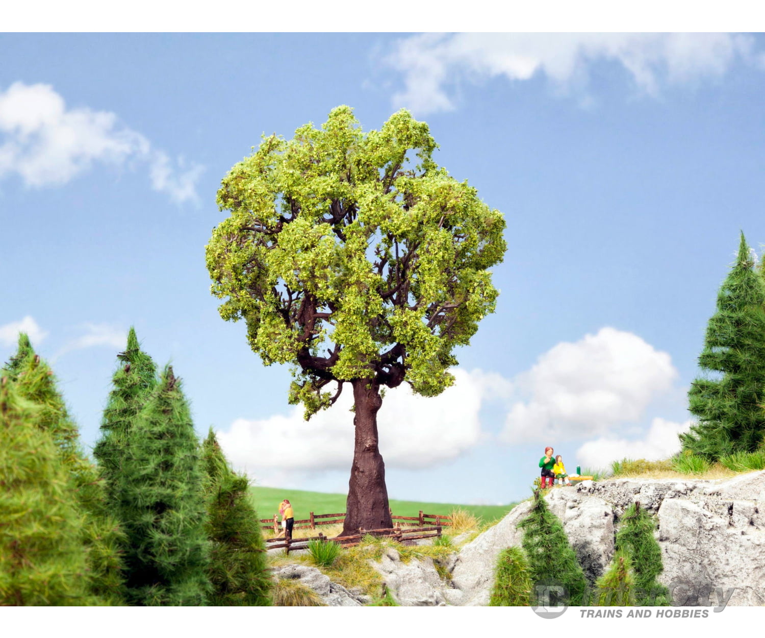 Noch 21761 HO O Oak Tree Trees & Vegetation