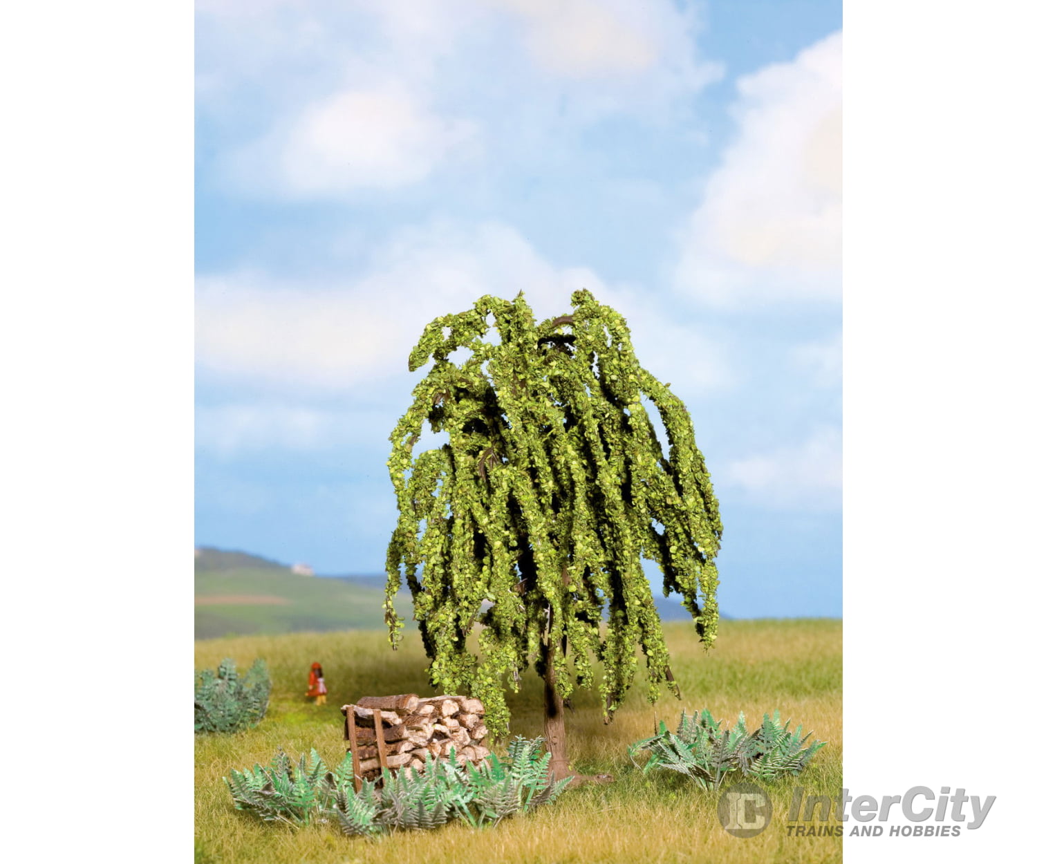 Noch 21770 HO TT N Weeping Willow Tree Trees & Vegetation