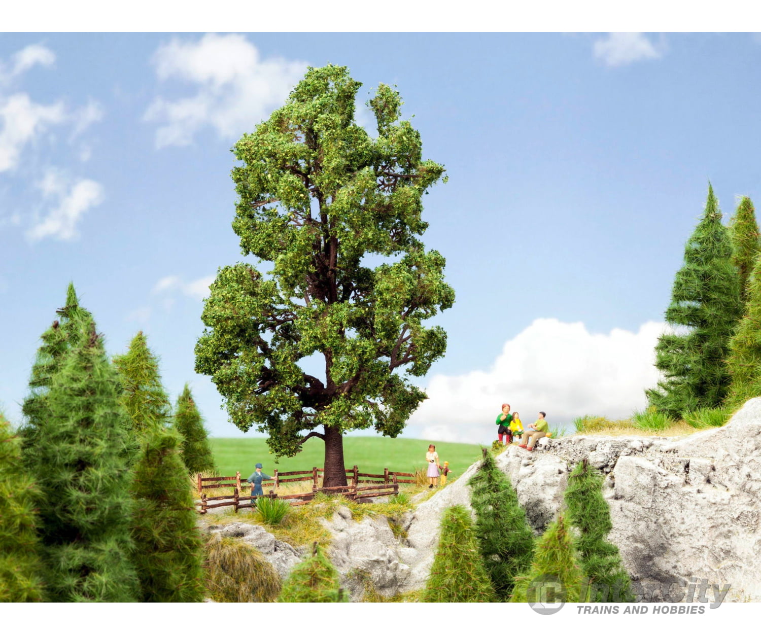 Noch 21802 HO O Chestnut Tree Trees & Vegetation