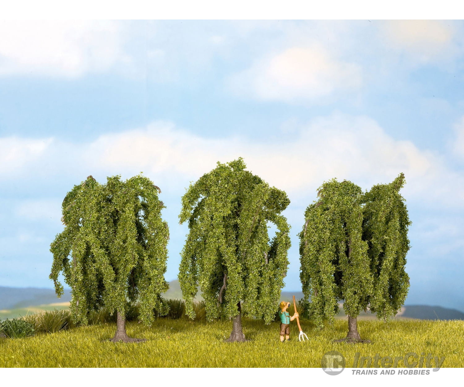 Noch 25130 HO TT Weeping Willows Trees & Vegetation